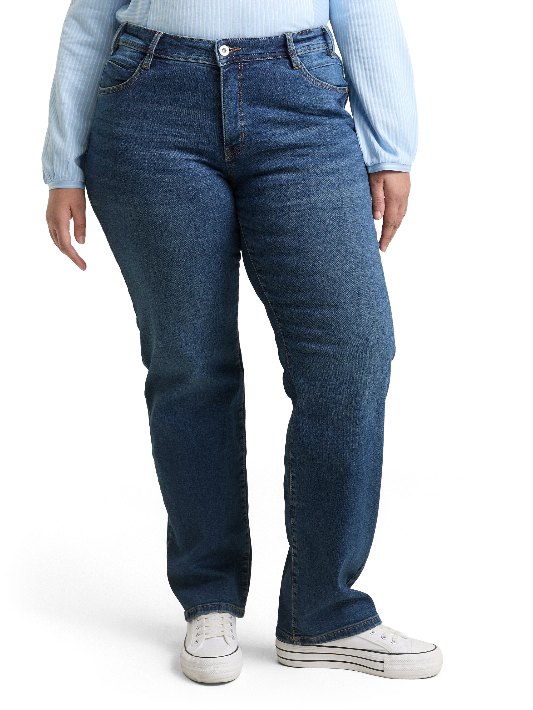 Image of TOM TAILOR PLUS 5-Pocket-Jeans mit Stretch