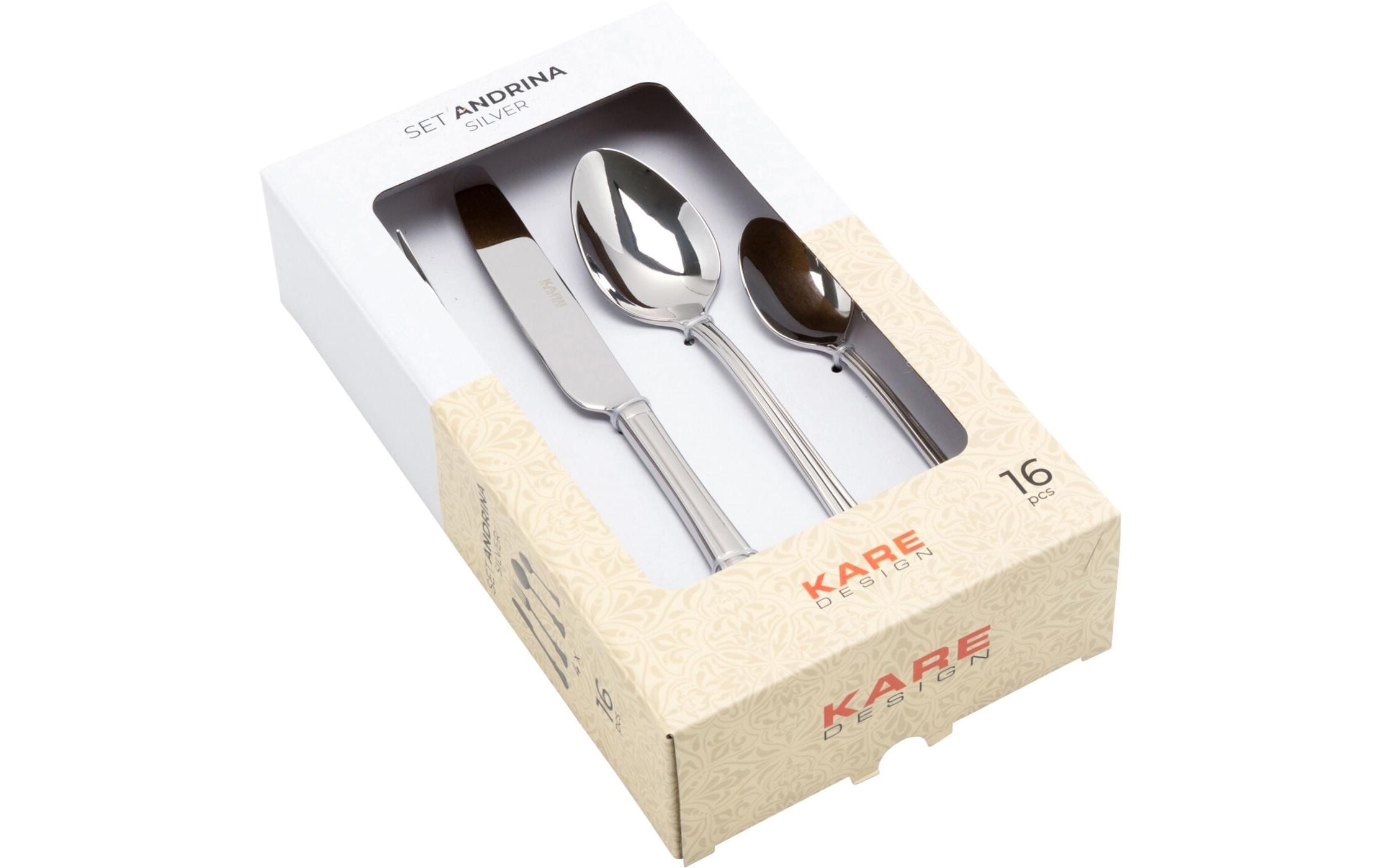 Image of Kare Design Besteck-Set "Andrina, 16-teilig"