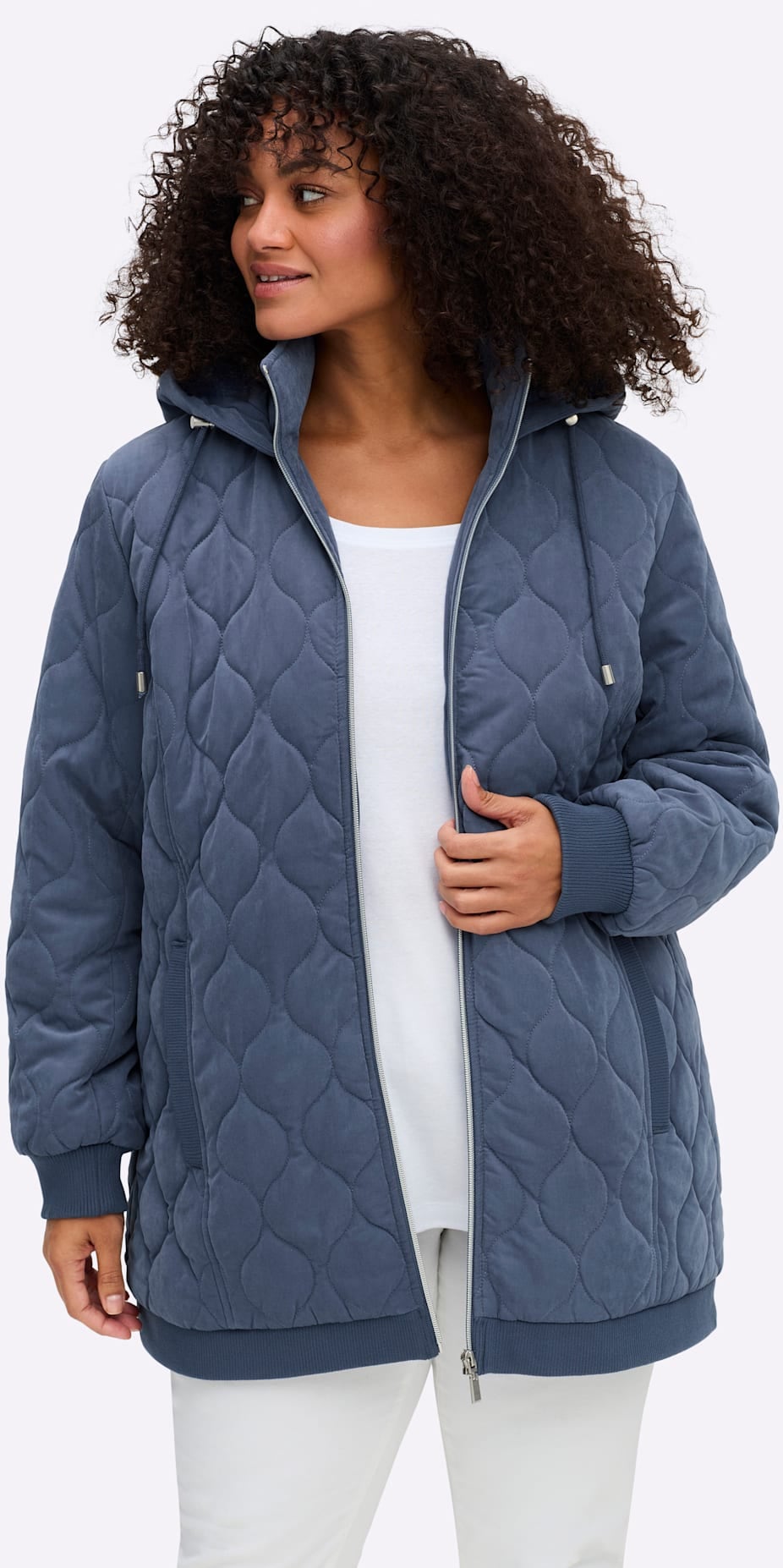 Image of Sheego Blouson mit Kapuze