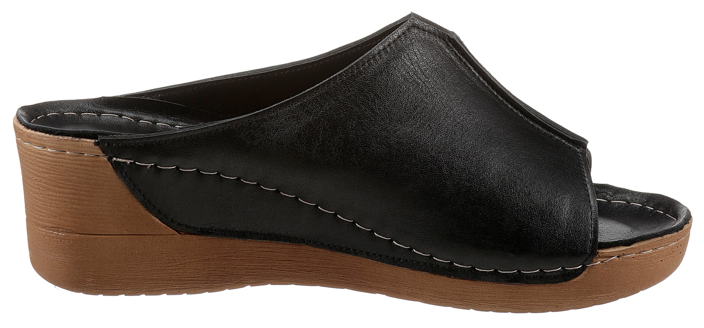 Image of Andrea Conti Pantolette, Damen, mit kleinen Hirschapplikationen bei Ackermann Versand Schweiz