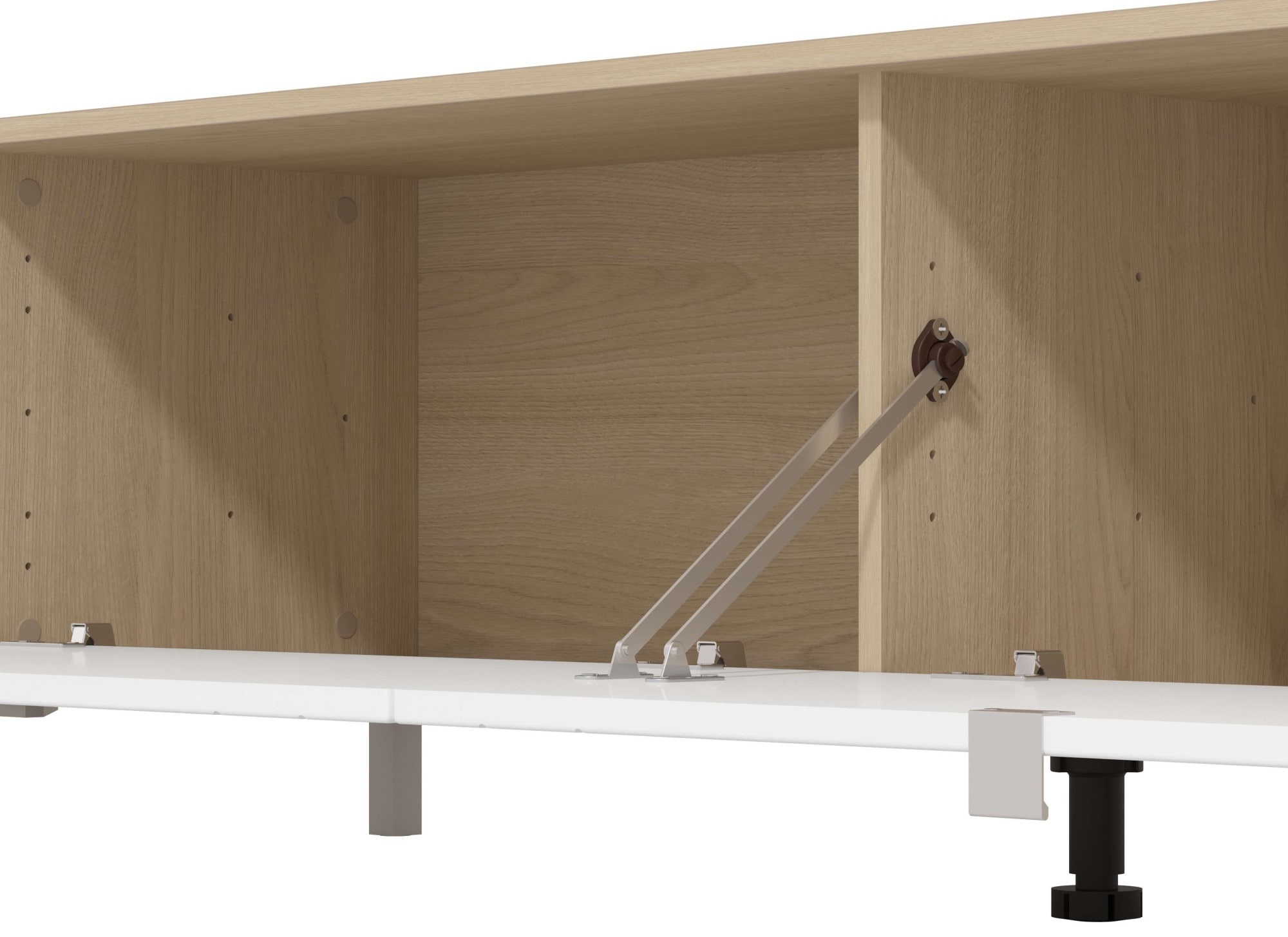 Home affaire Wohnwand »Cambridge Anbauwand, Wohnkombination, Wohnzimmer-Set,« 4 Stk. tlg.