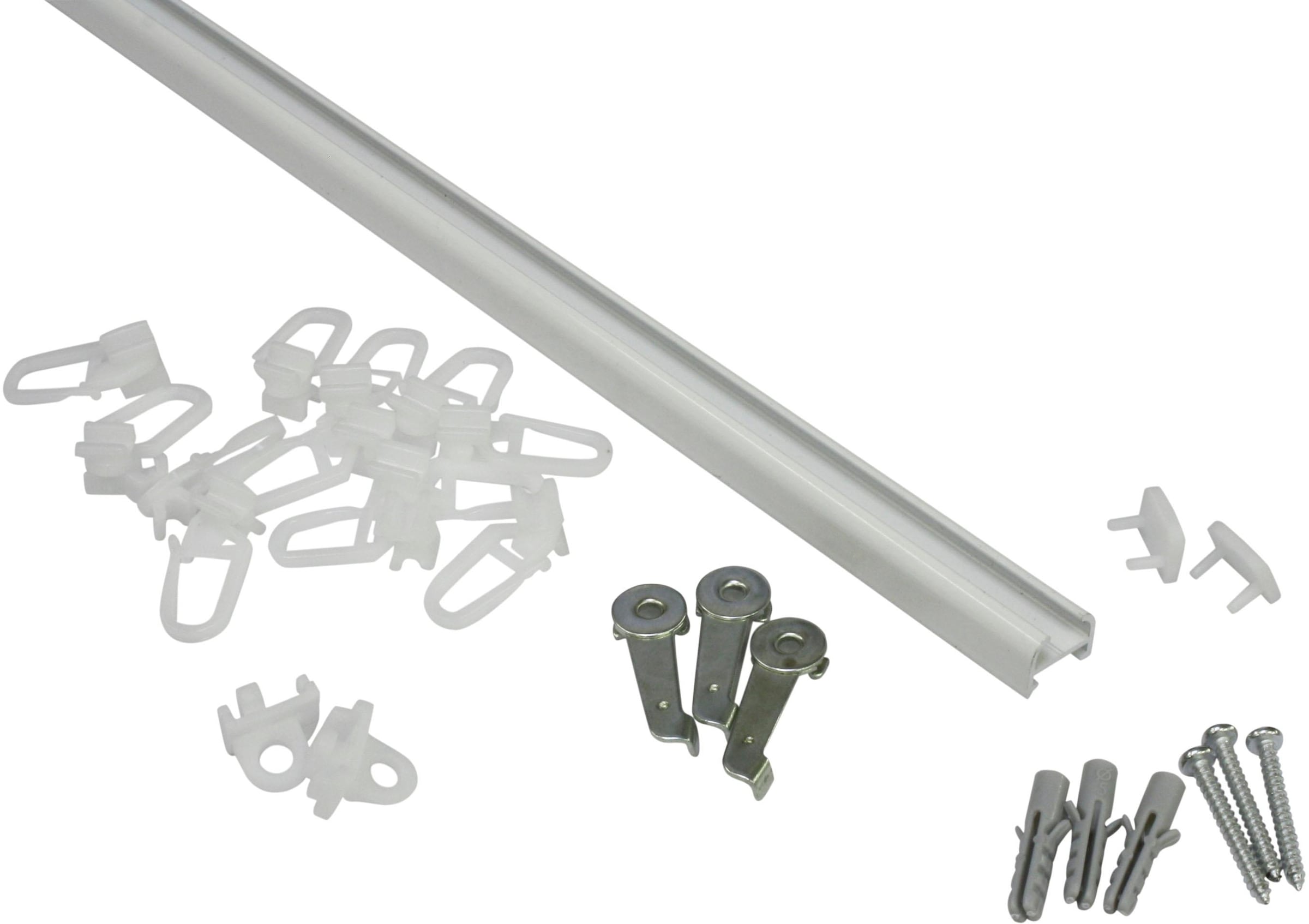 Image of GARDINIA Gardinenschiene "Aluminiumschiene" Ø 13 mm 1 läufig-läufig kürzbar 1-läufig