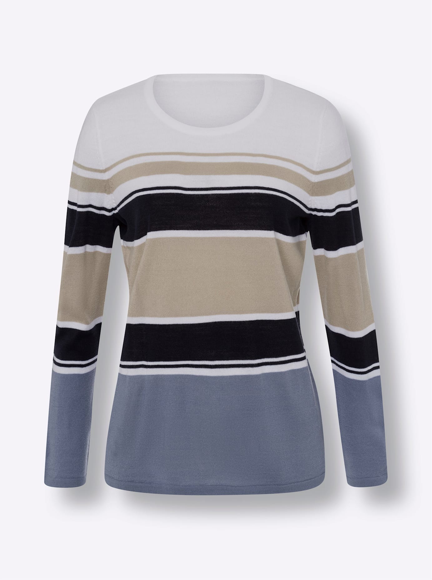 Rundhalspullover »Strickpullover«