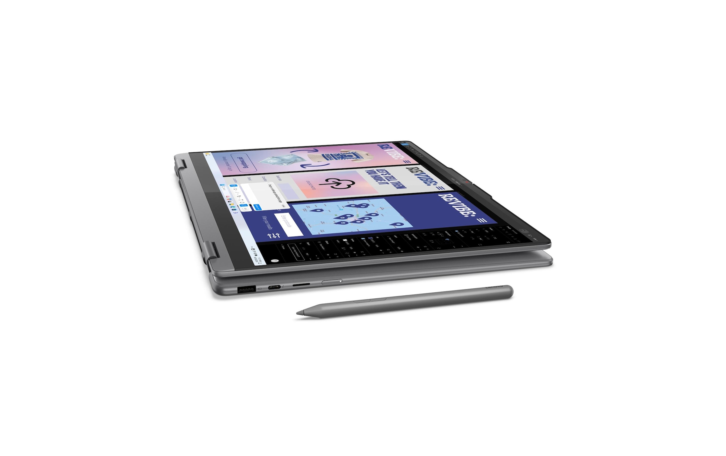 Lenovo Notebook »Notebook Yoga 7 2-in-1 16ILL10 Copilot+ PC (Intel)« / 16 ″ Intel Core Ultra 7 1.000 GB SSD Integrierte NPU (Neural Processing Unit)