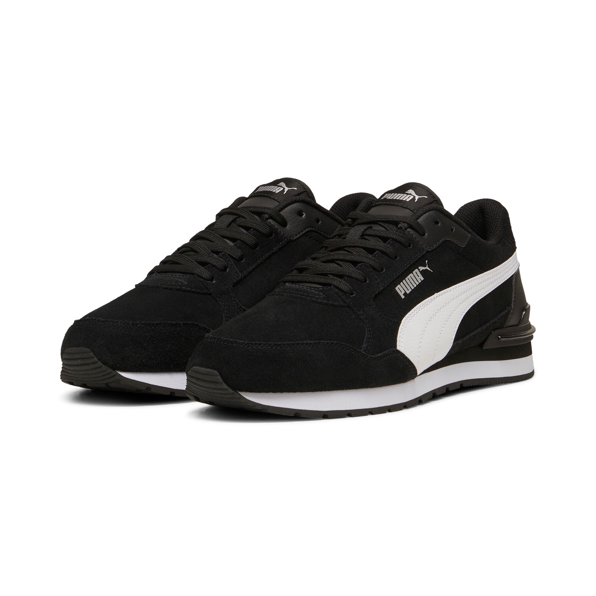 Image of PUMA Sneaker "ST RUNNER V4 SD" mit Retro-Style, aus Leder, mit SOFTFOAM+ Einlegesohle