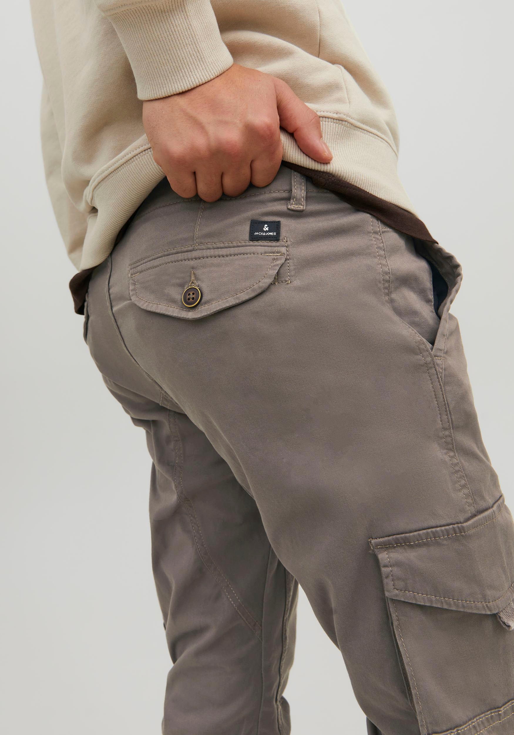 Jack & Jones Pantalon cargo »JPSTPAUL JJFLAKE CARGO NOOS«  Baumwollmischung, regular fit