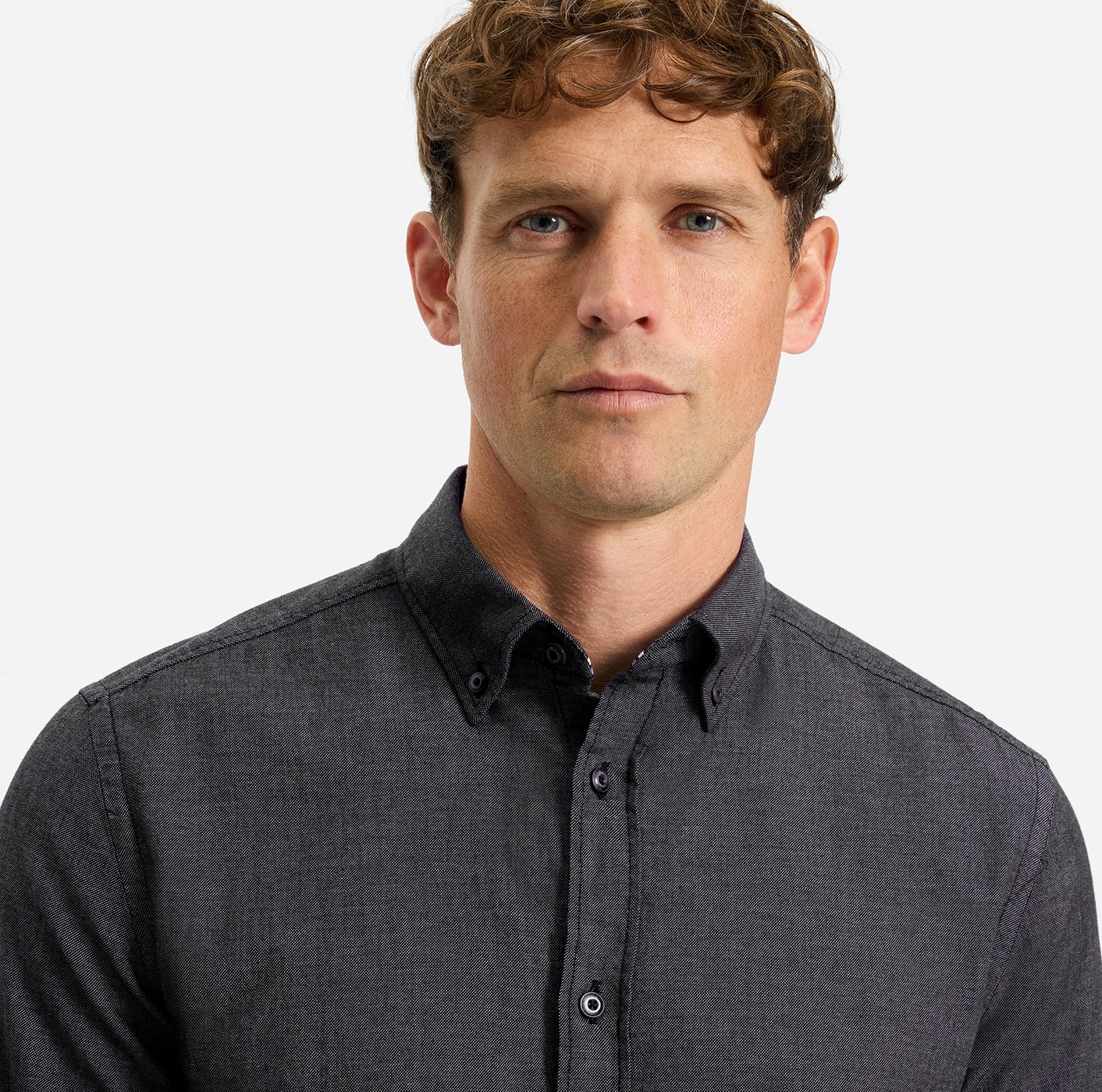 OLYMP Chemise à manches longues Button-down-Kragen, regular fit, casual