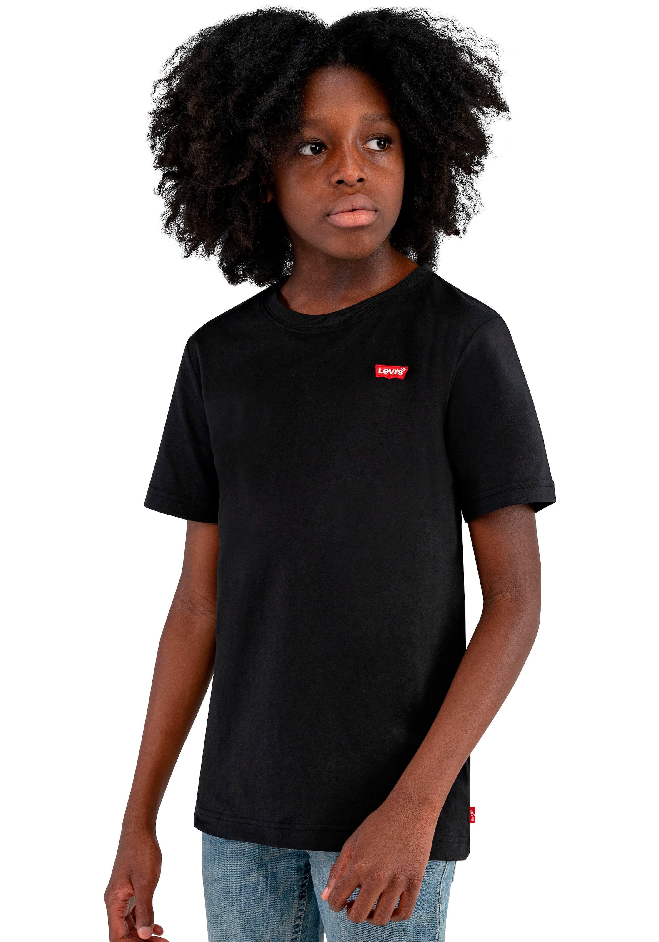 Image of Levis Kids T-Shirt "LVB BATWING CHEST HIT" Mit Logo Stickerei for BOYS