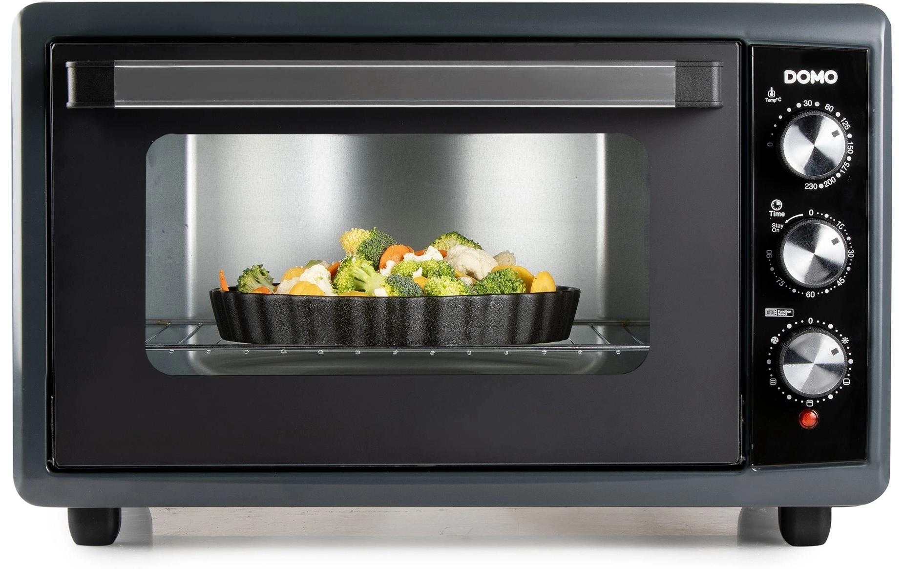 Domo Mini-four »DO808GO 50 l« zum Backen, Braten, Grillen, Heissluft, Ober-/Unterhitze