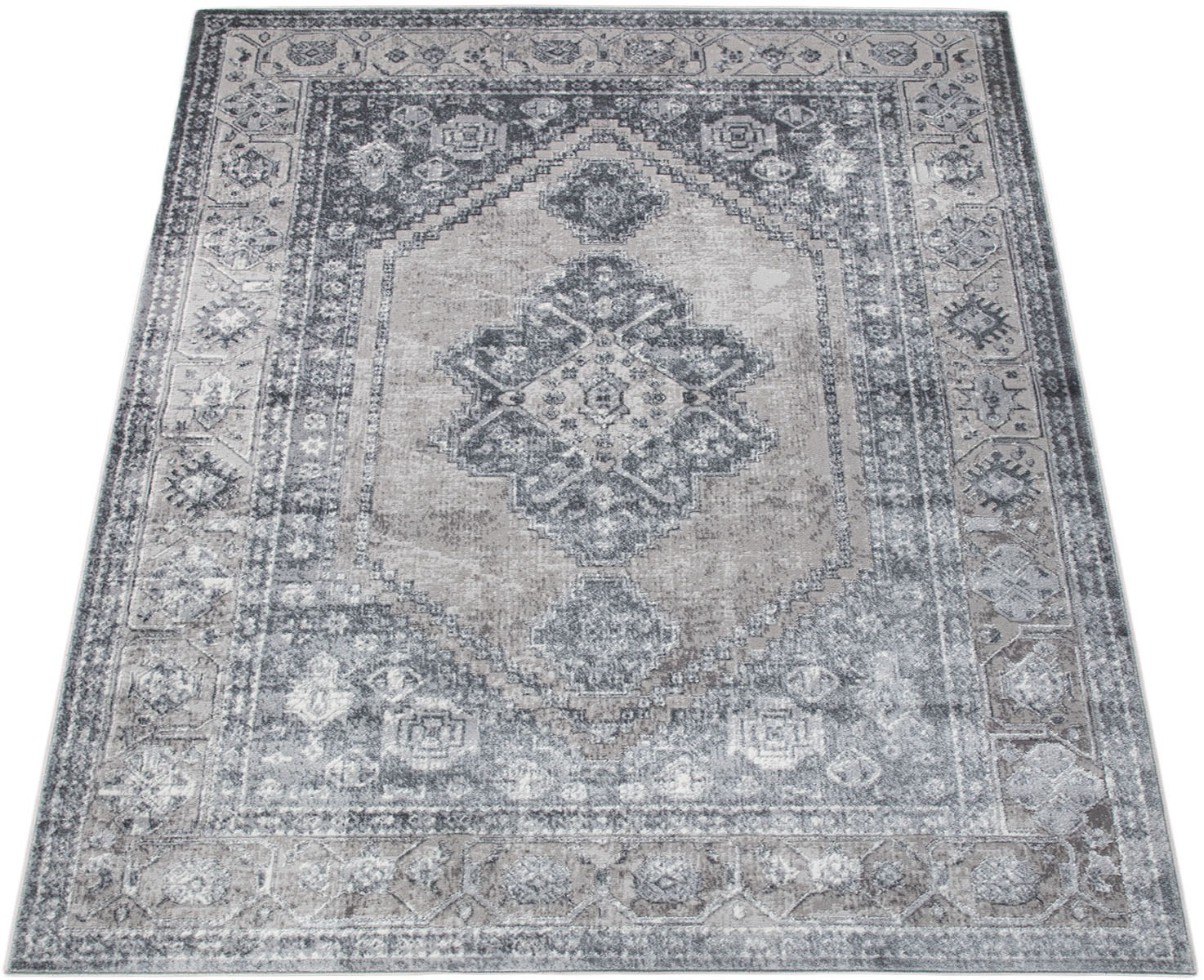 Image of Paco Home Teppich »Neferu 976«, rechteckig, 9 mm Höhe, Kurzflor, Orient Optik, 3D-Design, ideal im Wohnzimmer & Schlafzimmer bei Ackermann Versand Schweiz