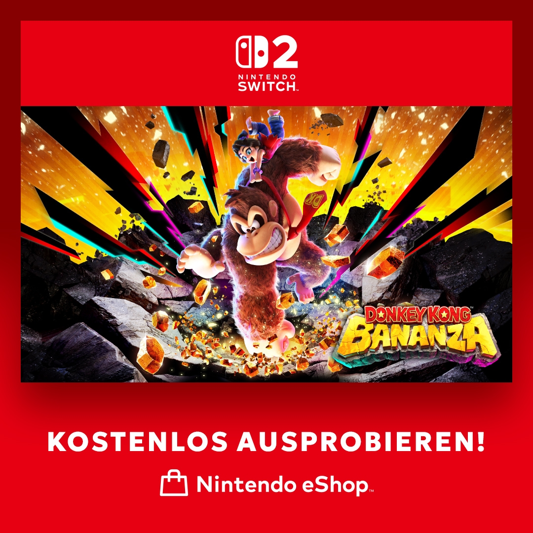 Nintendo Switch 2 Spielesoftware »Donkey Kong Bananza« Nintendo Switch 2