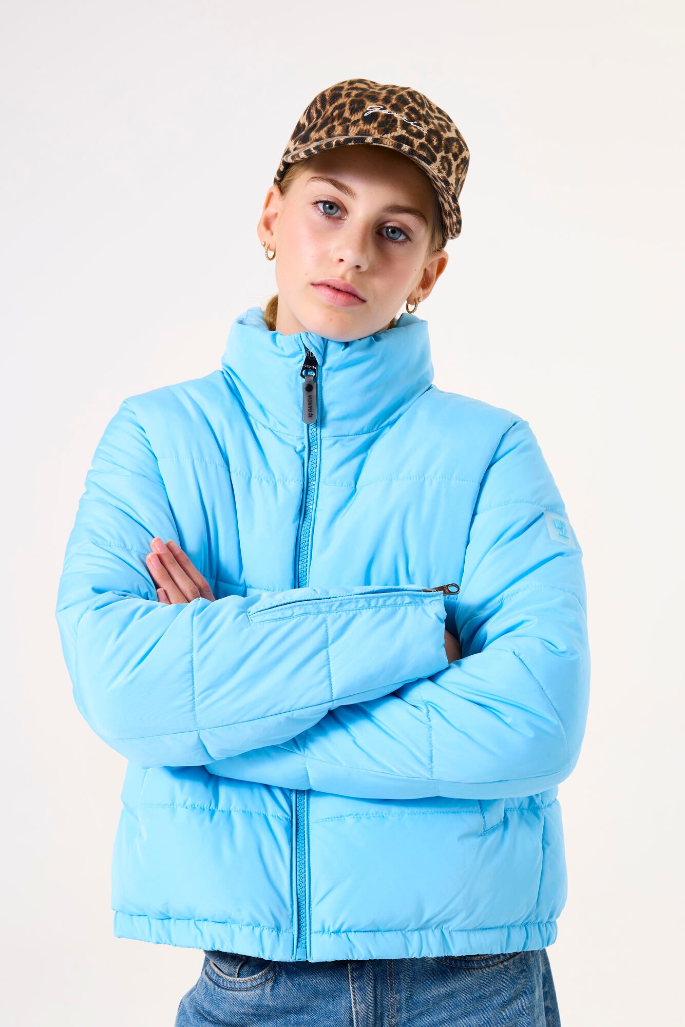Image of Garcia Steppjacke mit Taschen for GIRLS