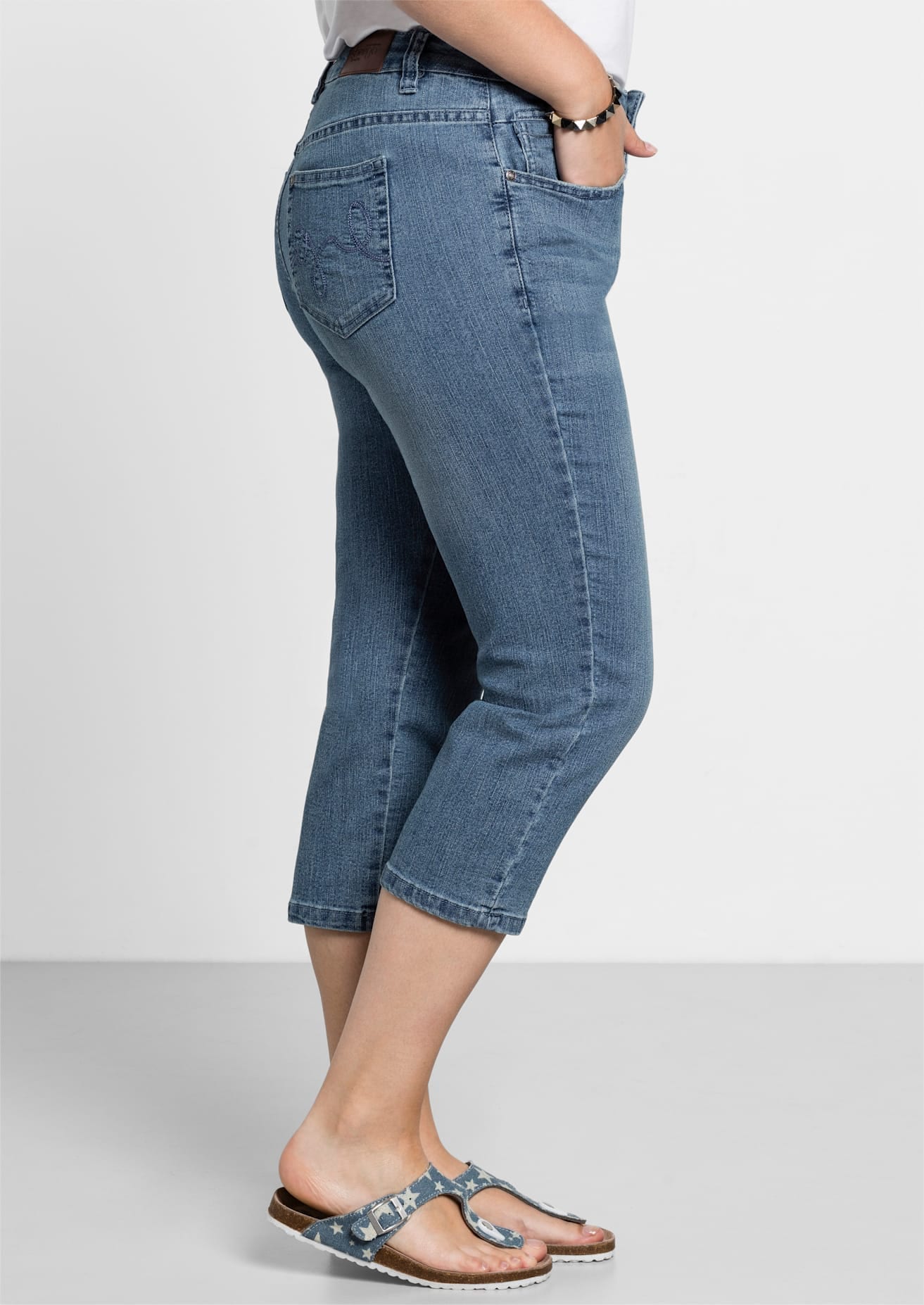 Sheego 5-Pocket-Jeans, (1 tlg.)