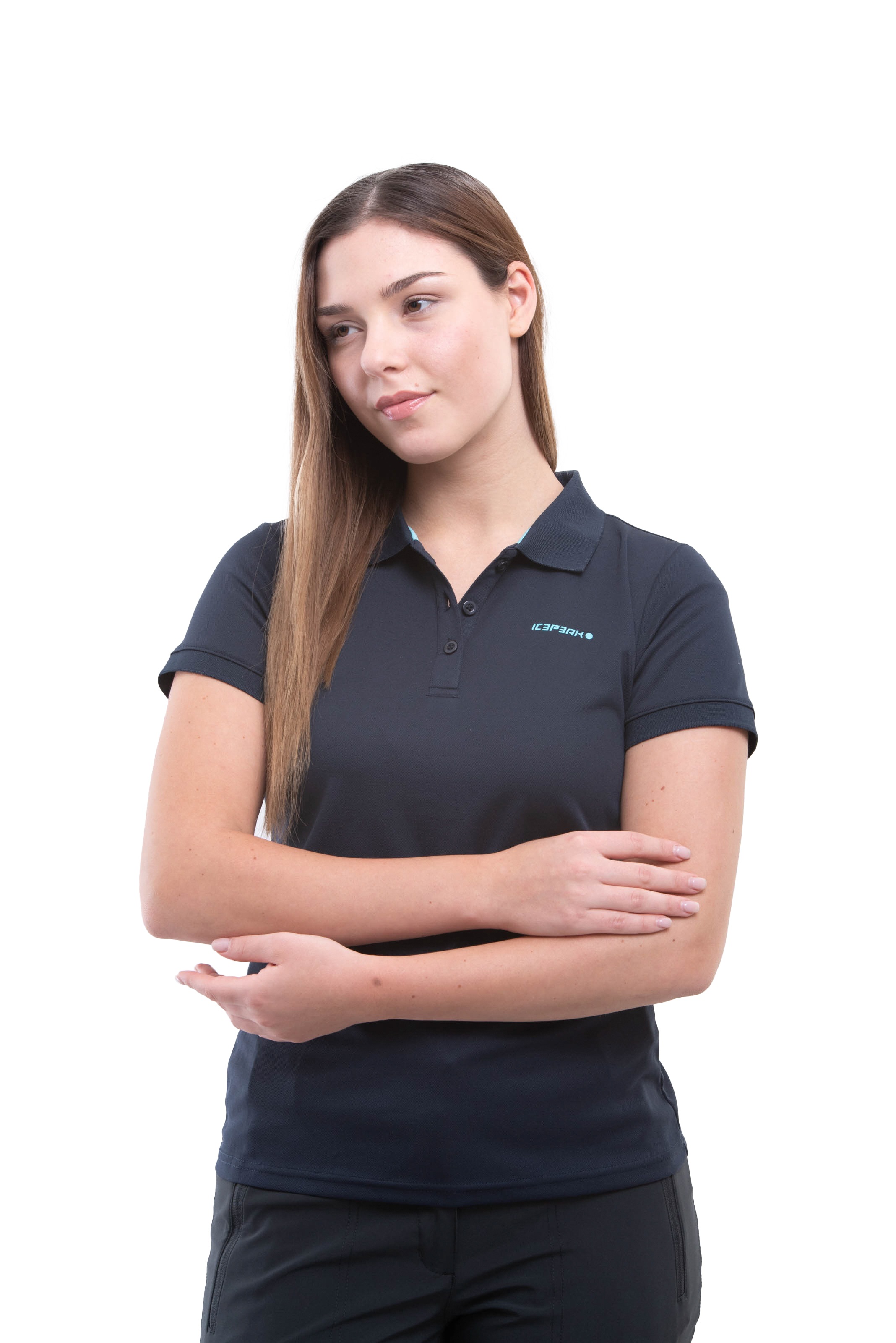 Image of Icepeak Poloshirt "ICEPEAK BAYARD" normaler Hemdkragen, sportlicher Stil, Kurzarm-Design
