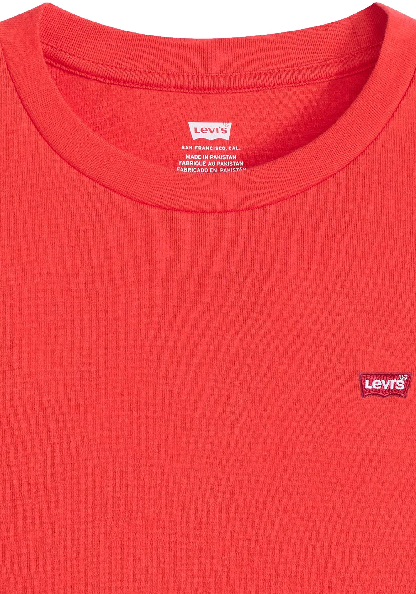 Levi's® T-Shirt »Mini-Logo« Packung, 2 Stk. mit kleiner Markenlogo-Stickerei auf der Brust