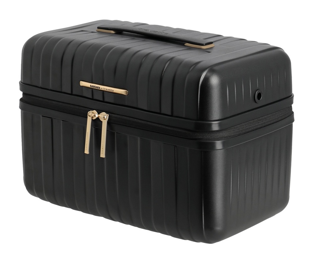 travelite Trousse de beauté »BARBARA NOVELTY Kosmetikkoffer« avec manche pour trolley et système d'organisation flexible