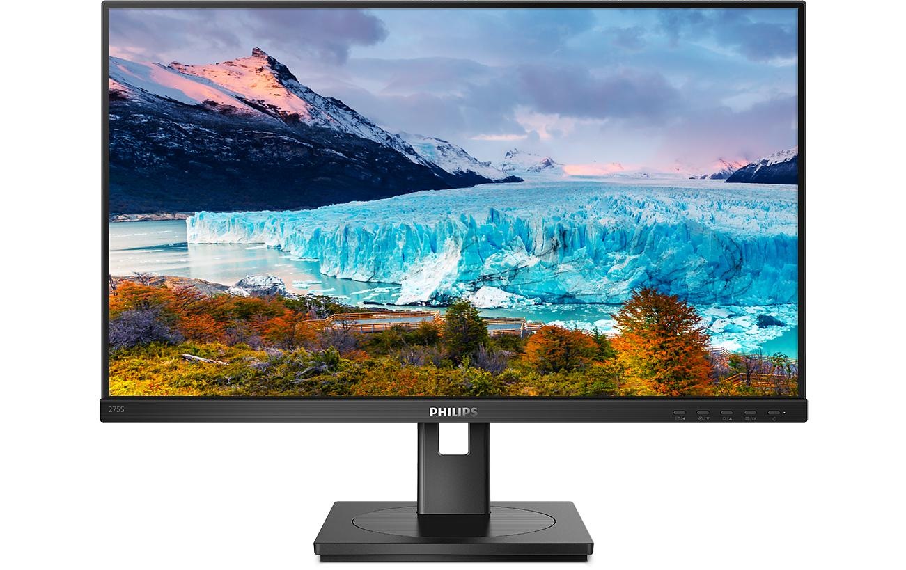 Image of Philips Ergo Monitor "275S1AE/00" 68,31 cm/27 ″ 2560 x 1440 px WQHD 75 Hz