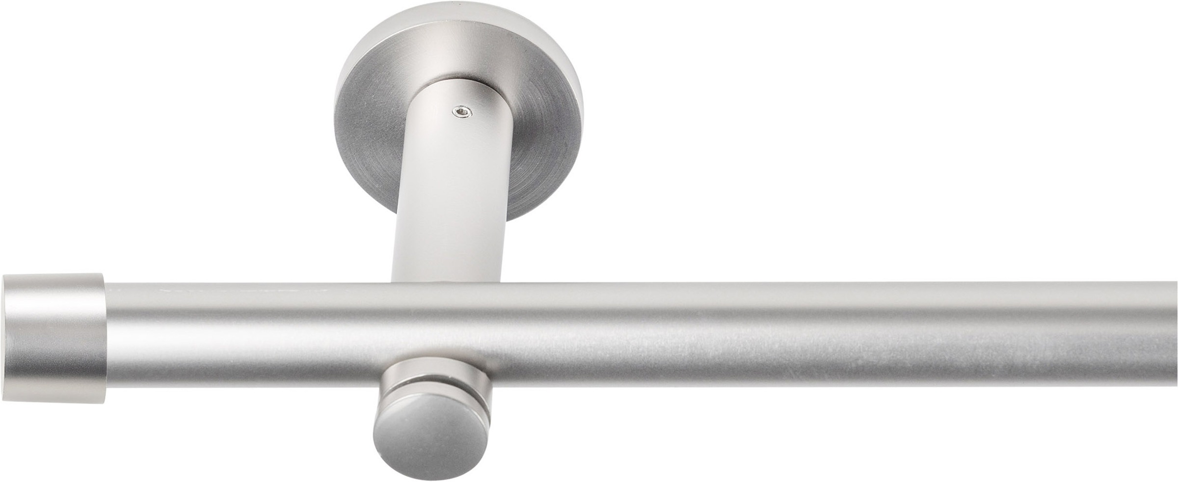 SN DECO GROUP Gardinenstange "Gardinenstange Brest Ø 19 mm, 1-läufig, Fixmass, verschraubt, Stahl" Ø 19 mm Fixmass;kürzbar