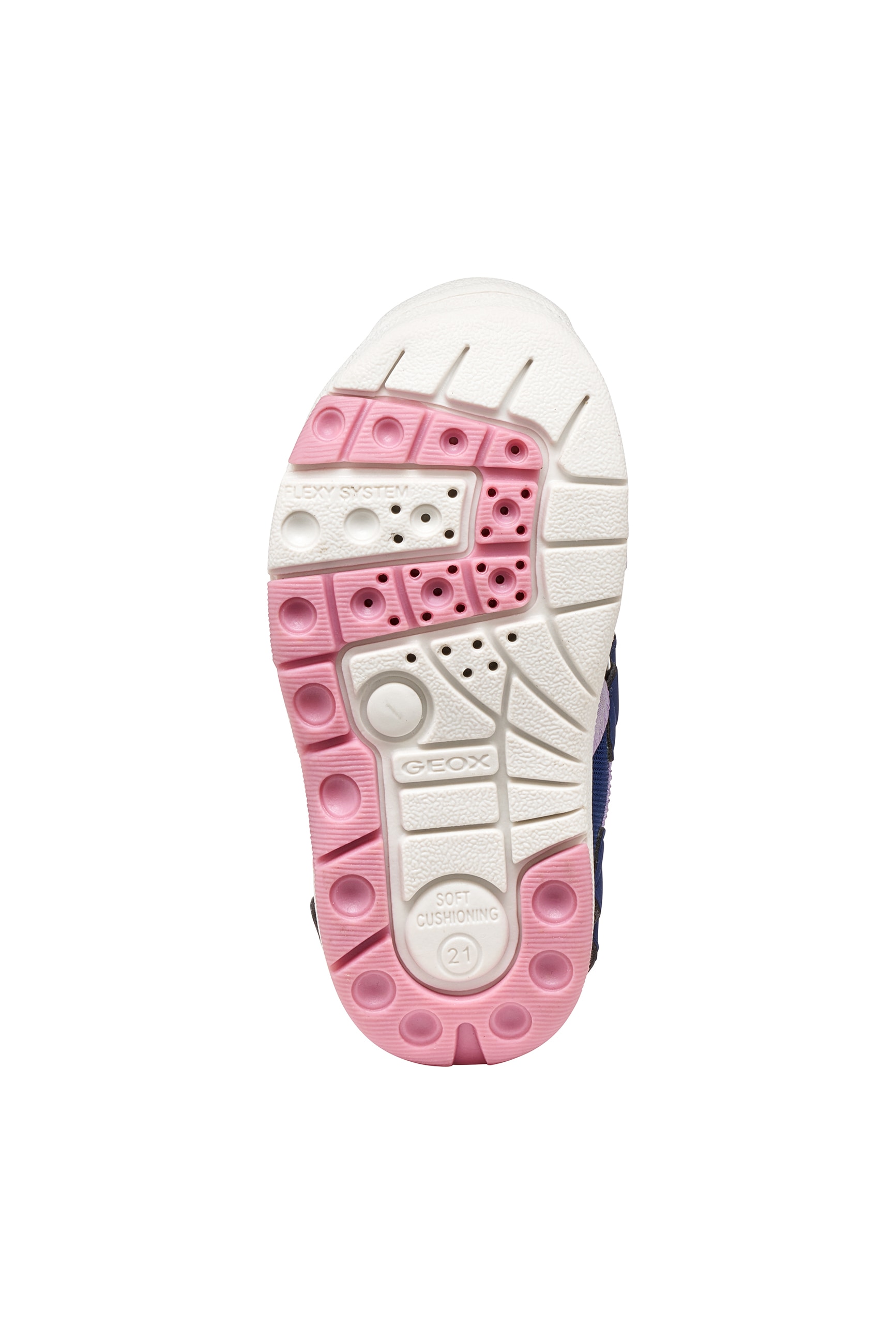 Geox Chaussures de marche »B SANDAL MULTY GIRL«  chaussure bébé, chaussure d'été, chaussure à scratch, gabarit de taille à télécharger