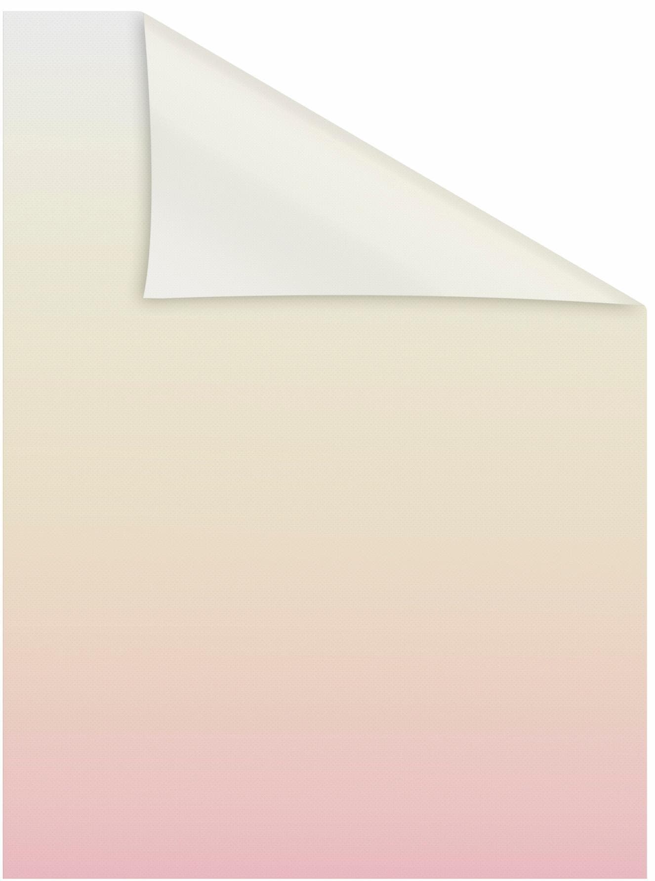Image of LICHTBLICK ORIGINAL Fensterfolie "Ombre Rosa" 1 Stk. blickdicht strukturiert Klebepunkte selbstklebend, Sichtschutz