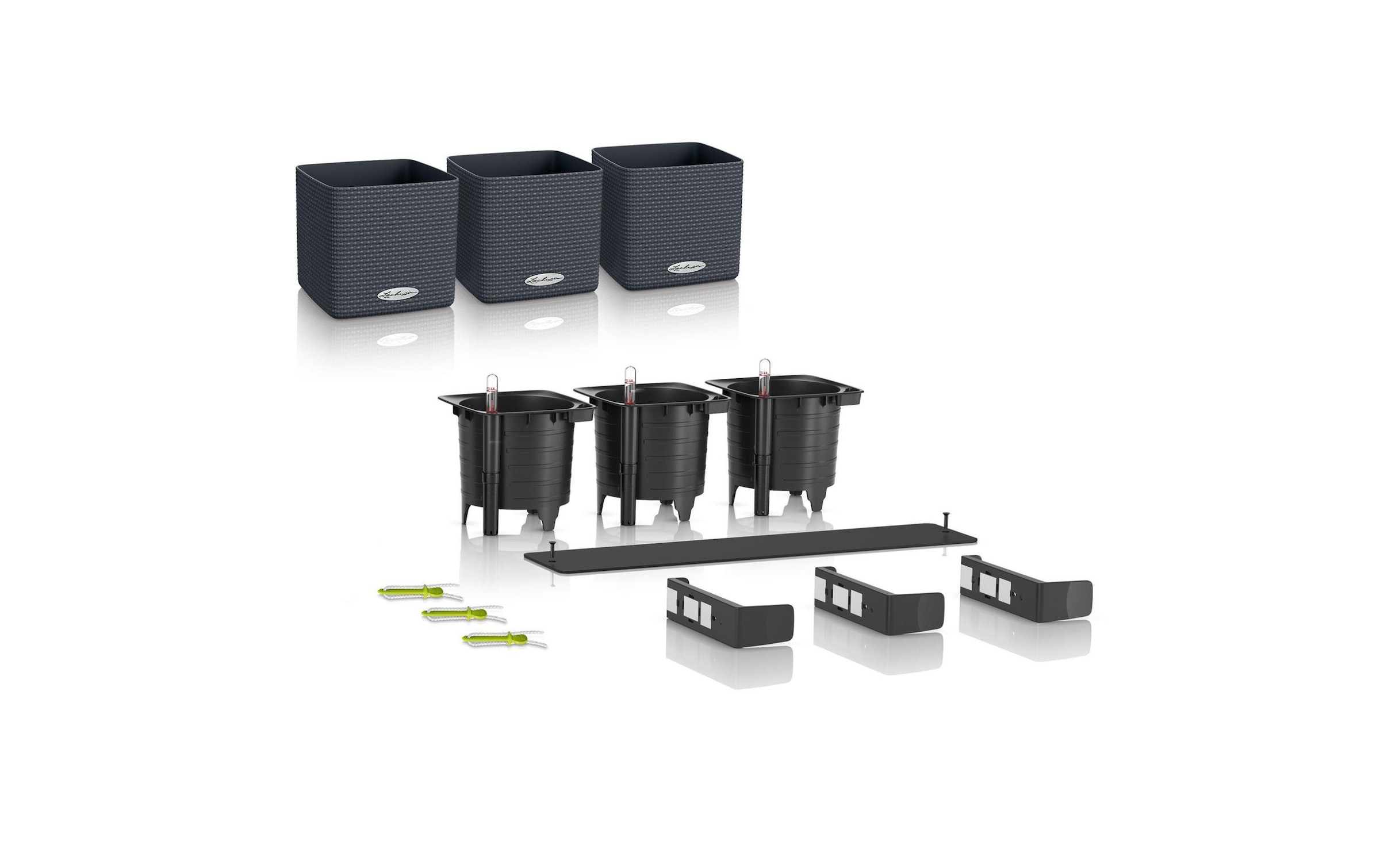 Übertopf »Green Wall Home Kit CO Schwarz«
