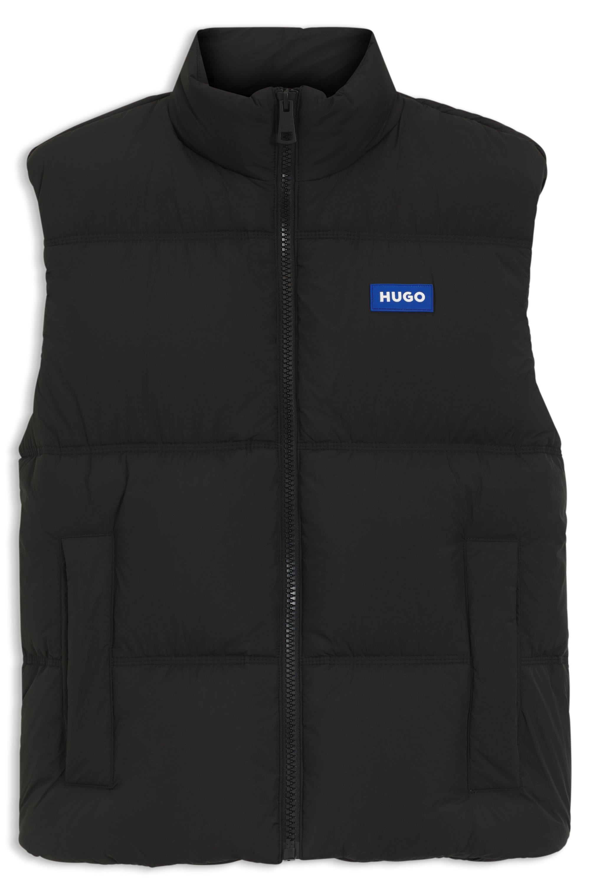HUGO Blue Gilet matelassé »Bodolino« Stehkragen, relaxed fit, wattiert