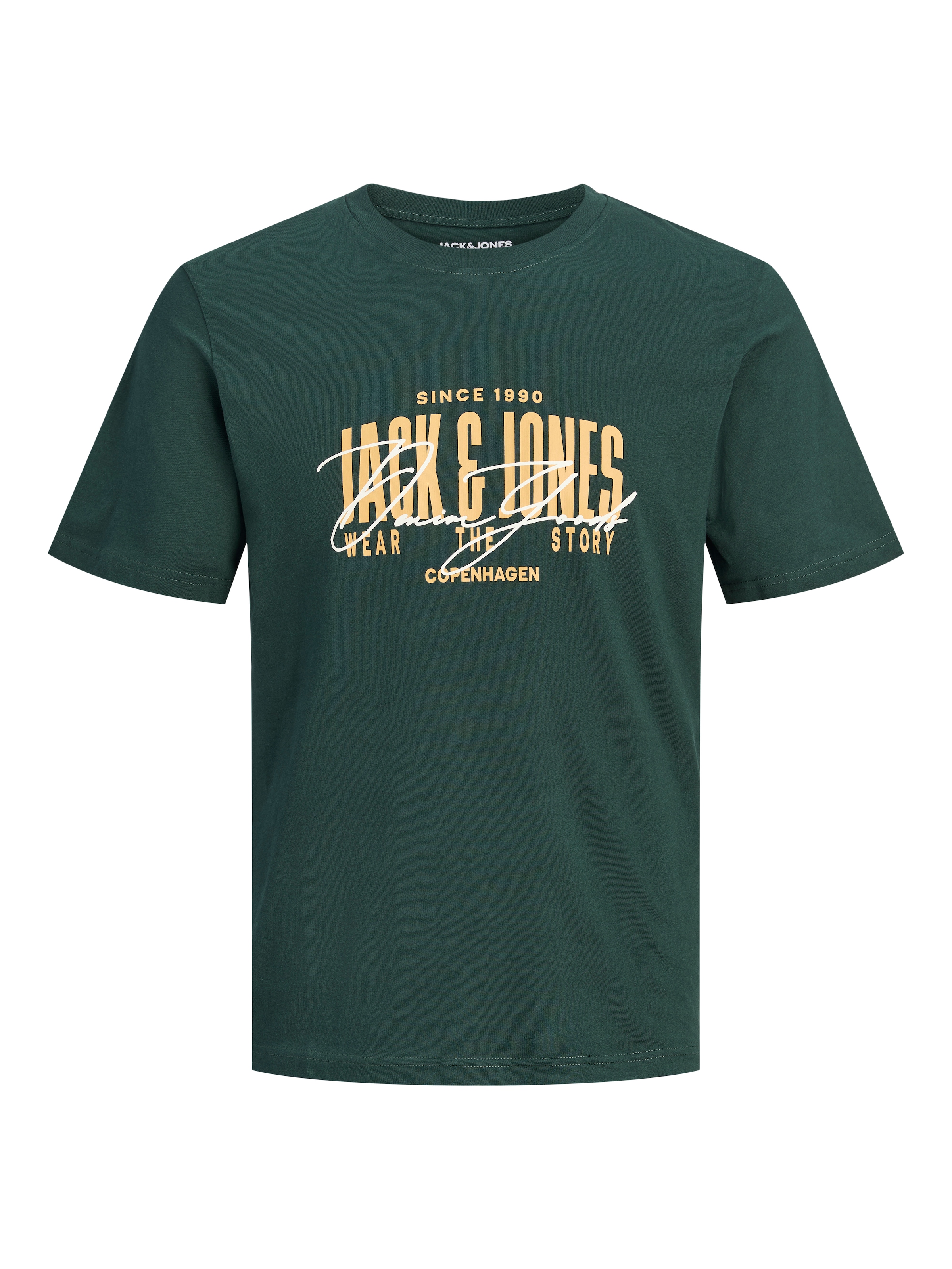 Jack & Jones Junior Rundhalsshirt »JJAERO TEE SS CREW NECK JNR« Baumwolle, regular fit