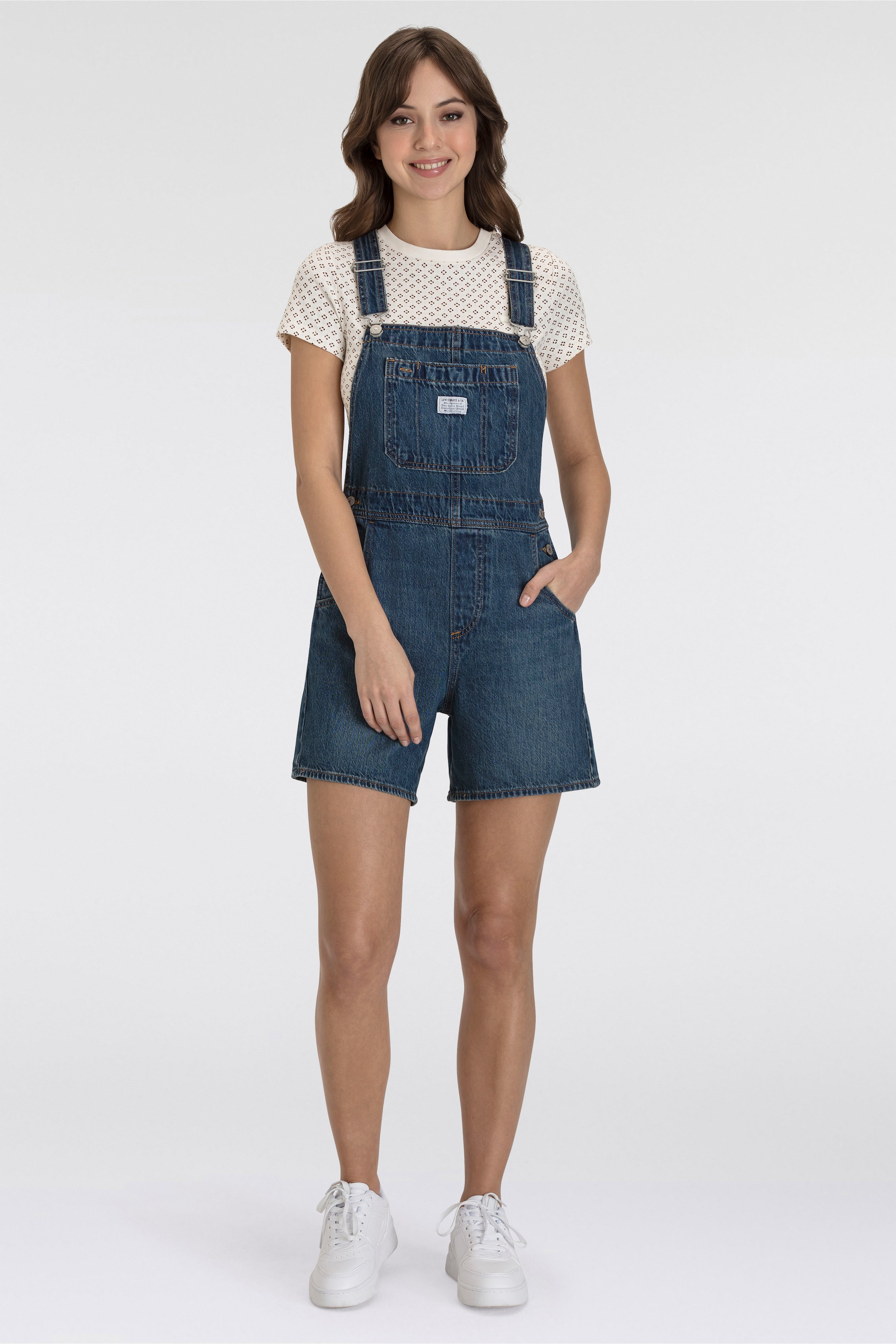 Levi's® Latzhose »UTILITY SHORTALL«, im Five-Pocket Style