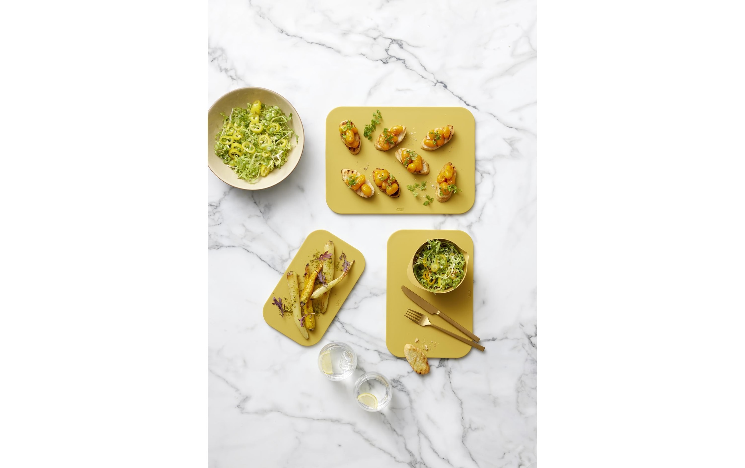 Schneidebrett »Rosti Schneidebrett Set Choptima Curry«