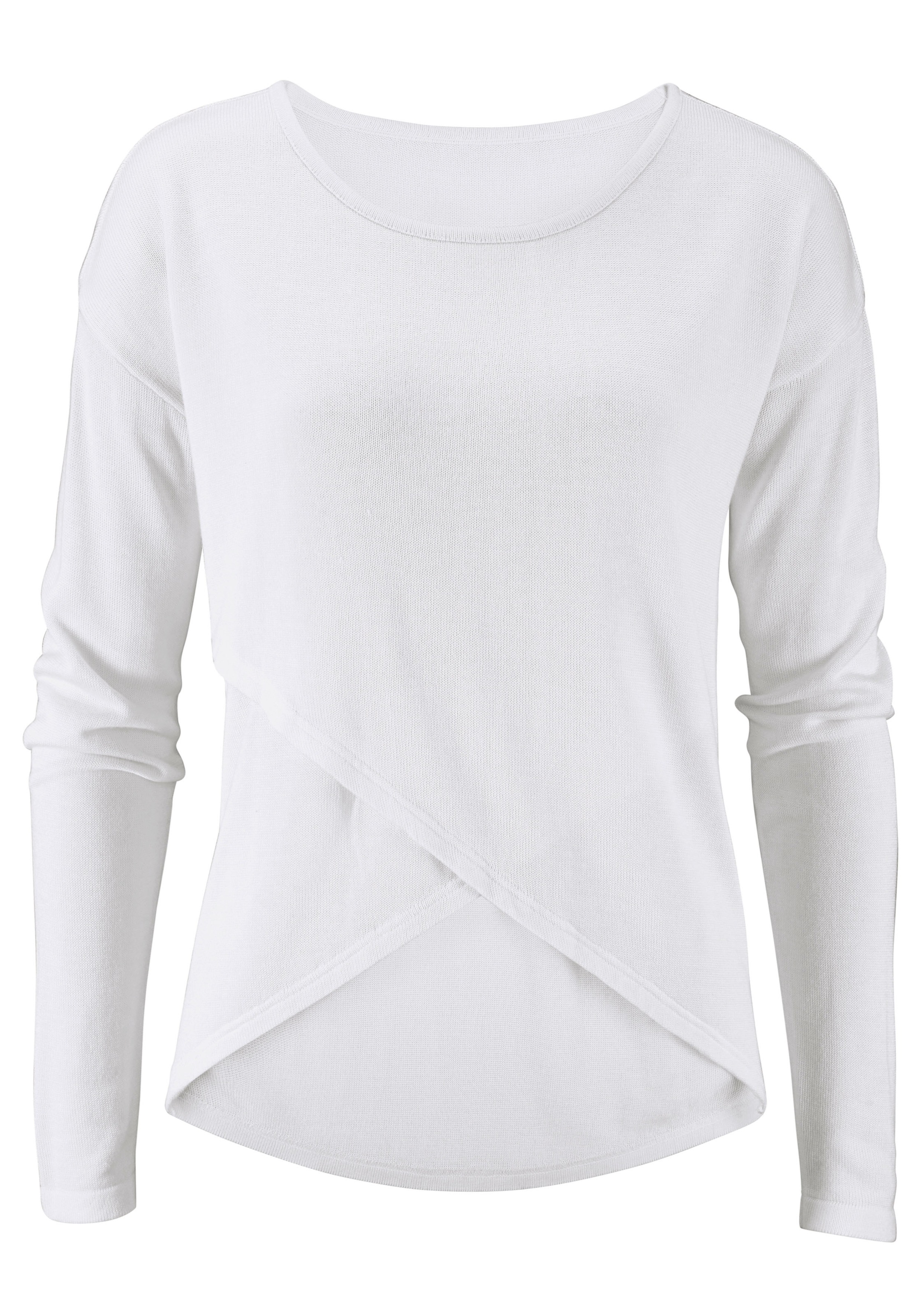 Image of LASCANA Strickpullover, mit Wickeloptik bei Ackermann Versand Schweiz