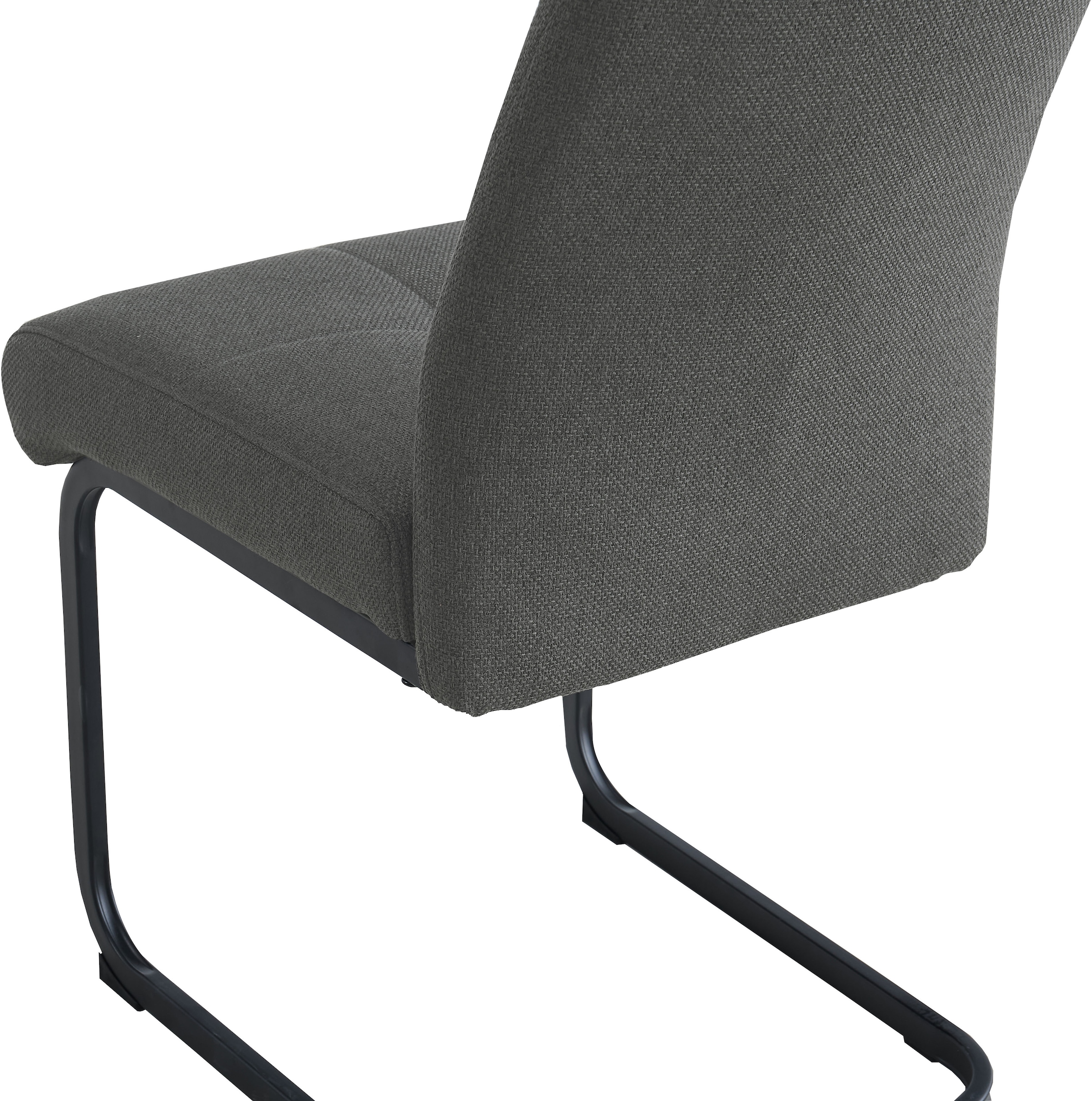 GOODproduct Chaise cantilever »Alabama, 2er-Set, Federkern« (Ensemble) 2 cuisgemütlicher Esszimmerstuhl mit Federkern und robustem Webstoff