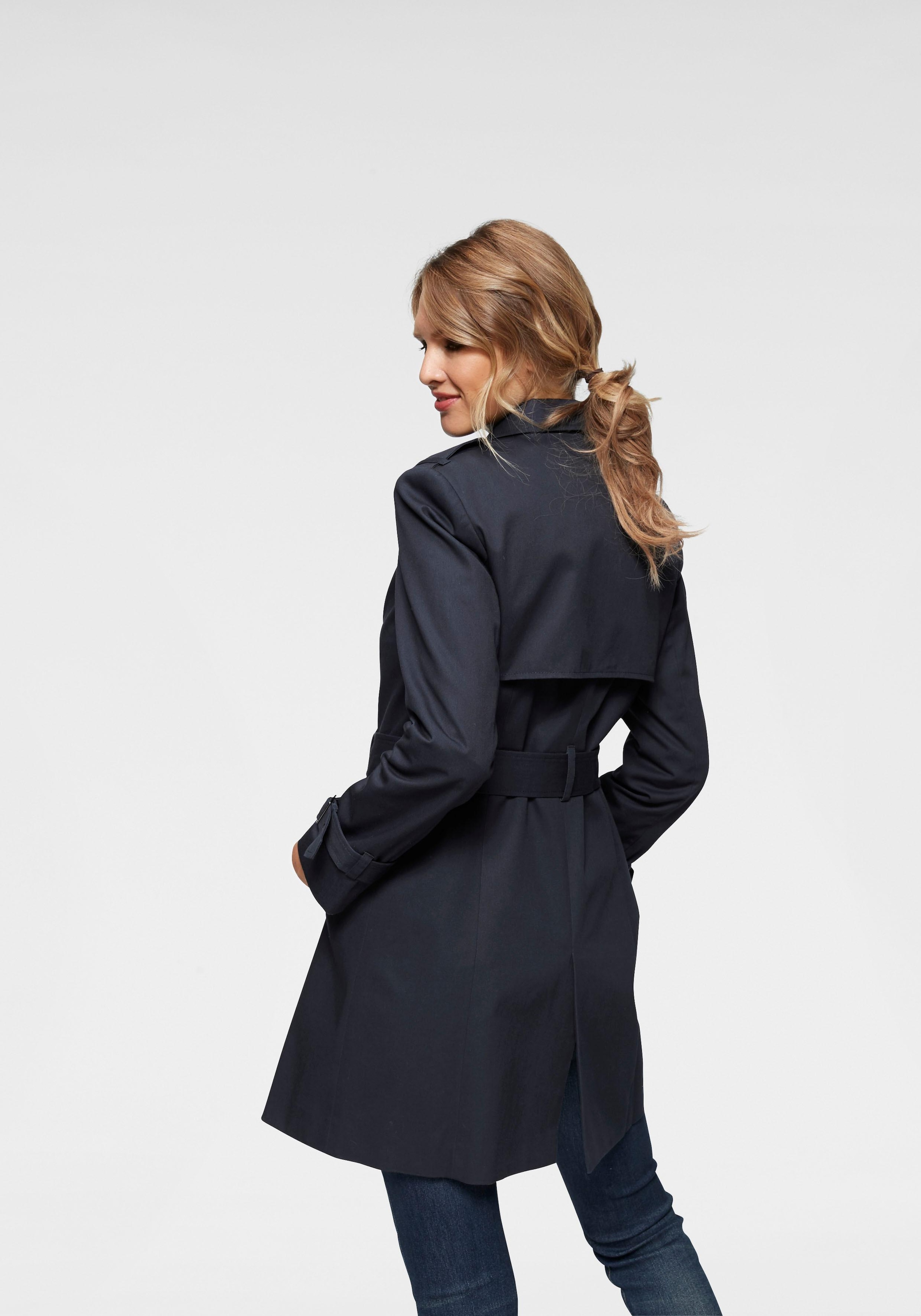 Aniston CASUAL Trenchcoat, mit Gürtel zum auf Regulieren versandkostenfrei