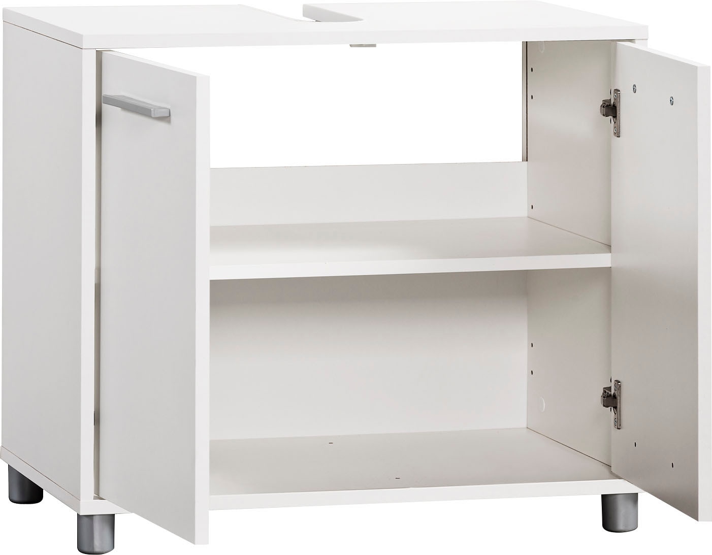 Procontour Armoire sous lavabo »Betty« Largeur 64 cm, avec tablette, armoire de salle de bain WBU meubles de salle de bain