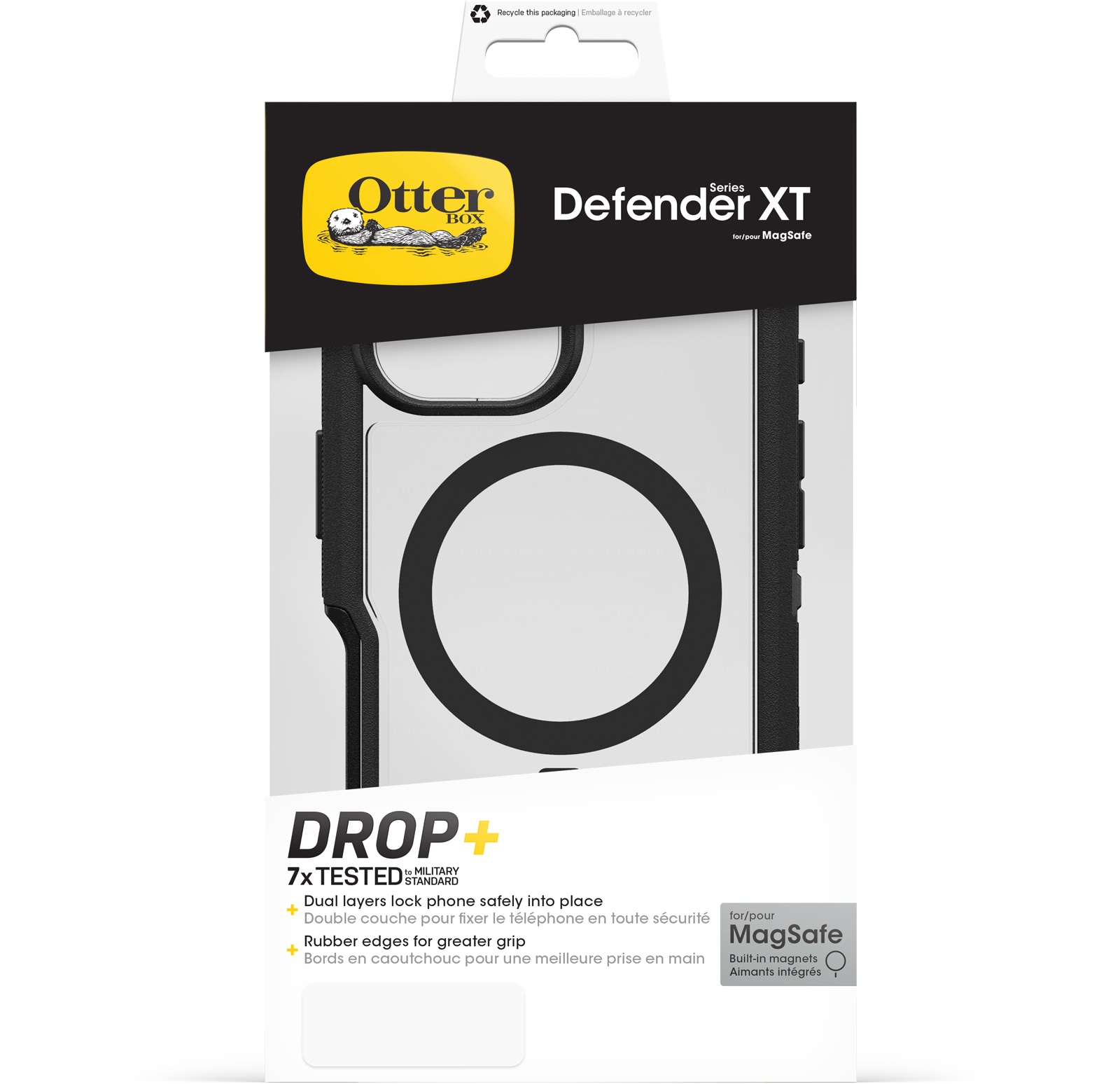 Otterbox Handyhülle »Defender XT für Apple iPhone 16« iPhone 16 Backcover, Schutzhülle, Handyschutzhülle, Case, Schutzcase, stossfest