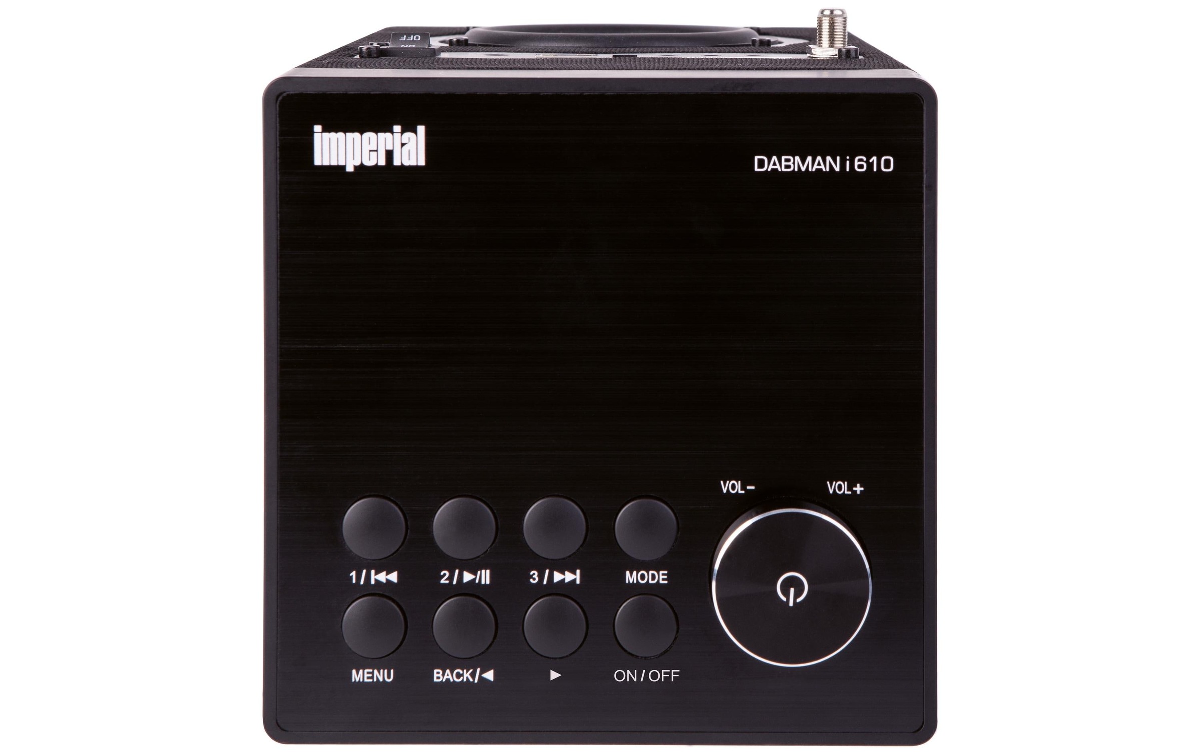 IMPERIAL Internet-Radio »Dabman i610«, (Digitalradio (DAB+)-FM-Tuner-Internetradio)