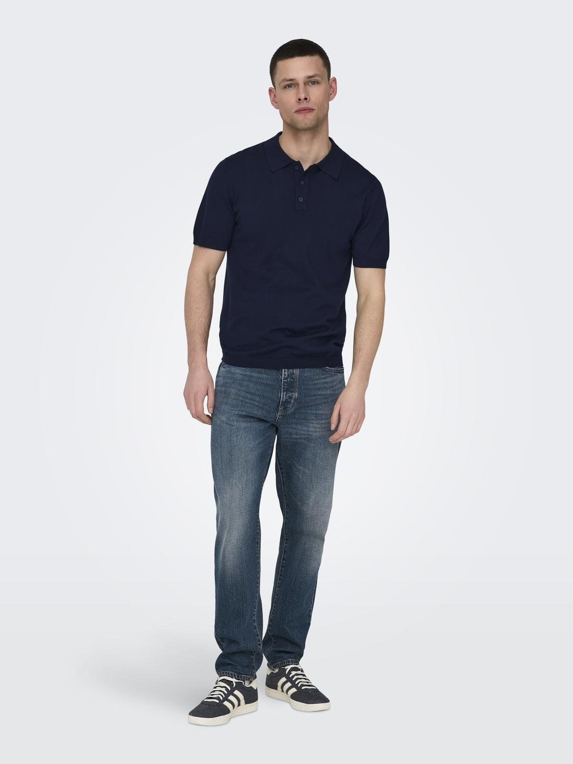 ONLY & SONS Poloshirt »ONSWYLER LIFE REG 14 SS POLO KNIT NOOS«