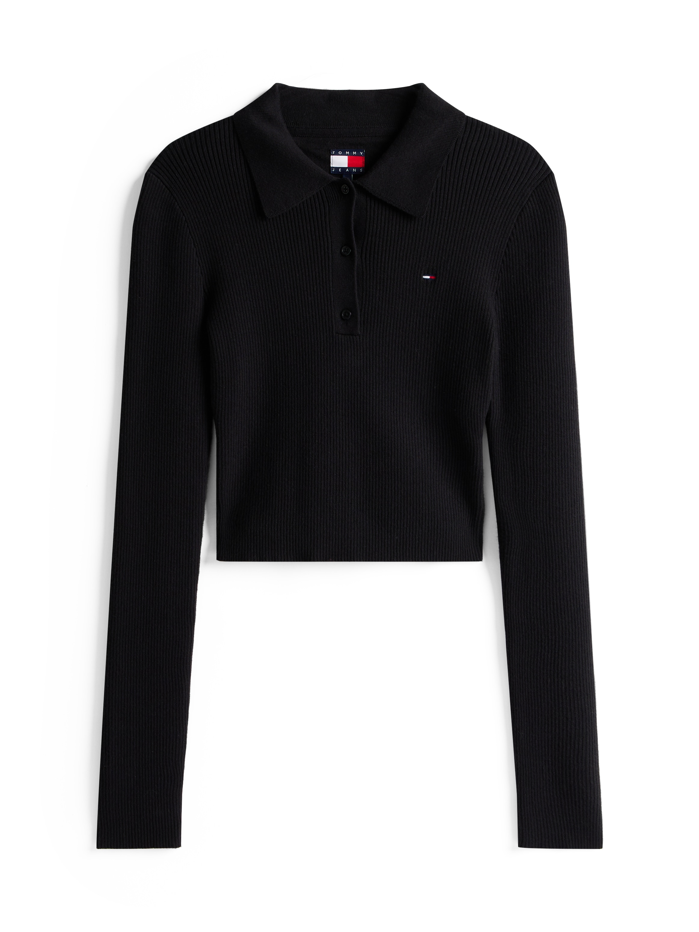Tommy Jeans Polokragenpullover »TJW ESSENTIAL POLO LS SWEATER«