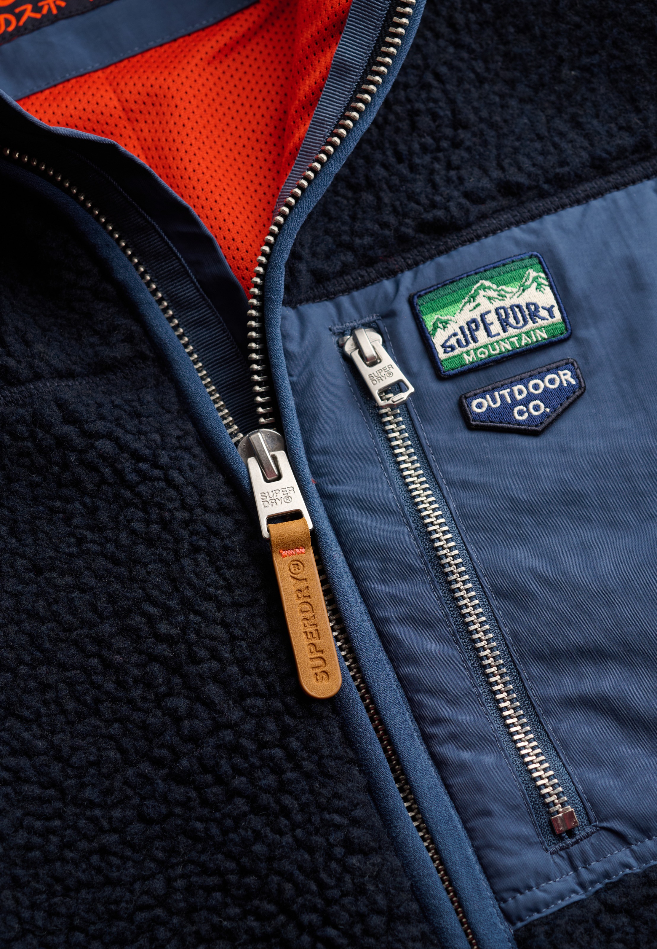 Superdry Veste sweat »VINTAGE RETRO FULL ZIP FLEECE« fibre synthétique, coupe décontractée