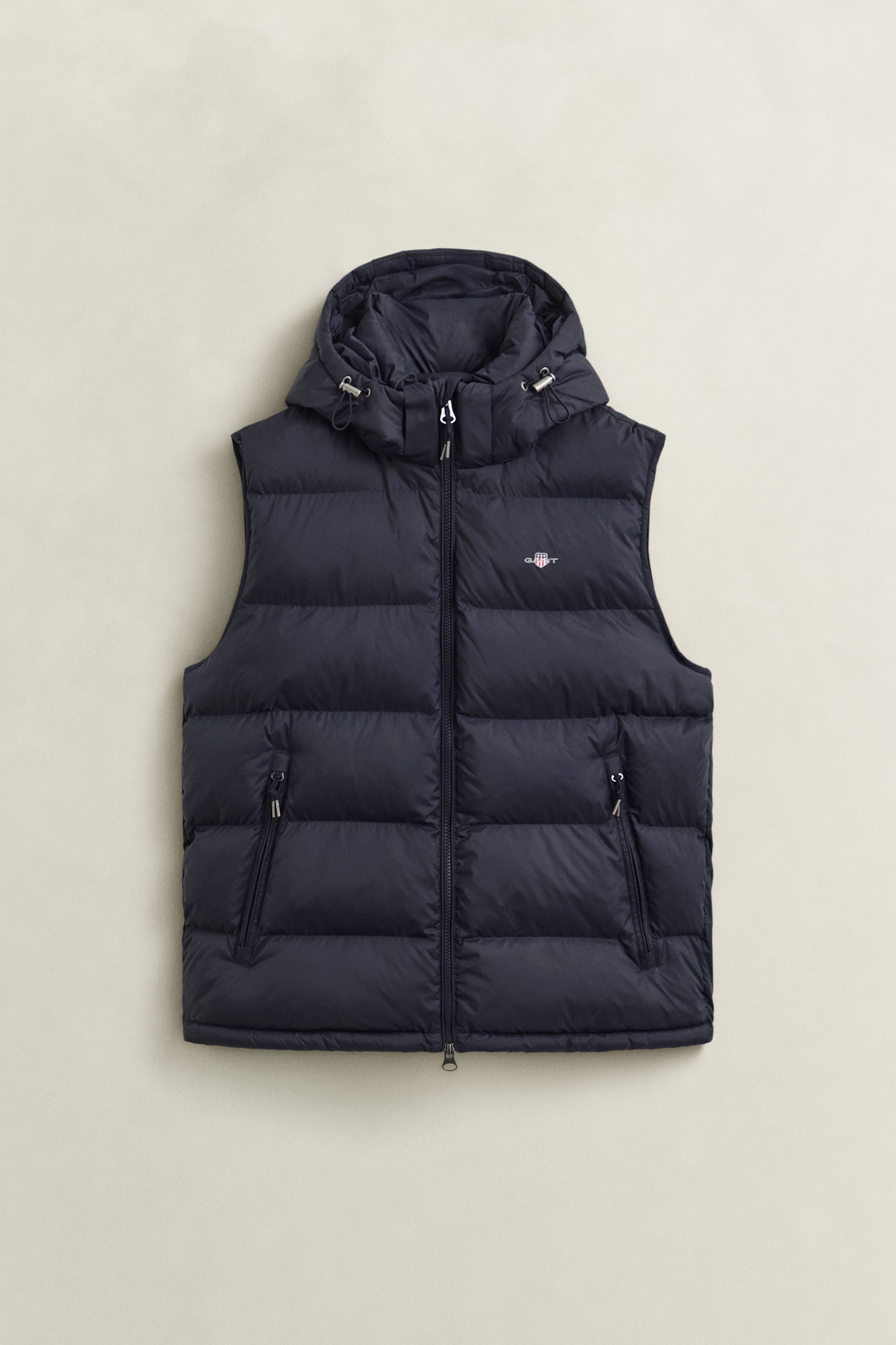 Gant Steppweste »ACTIVE CLOUD VEST« 2-Wege-Reissverschluss