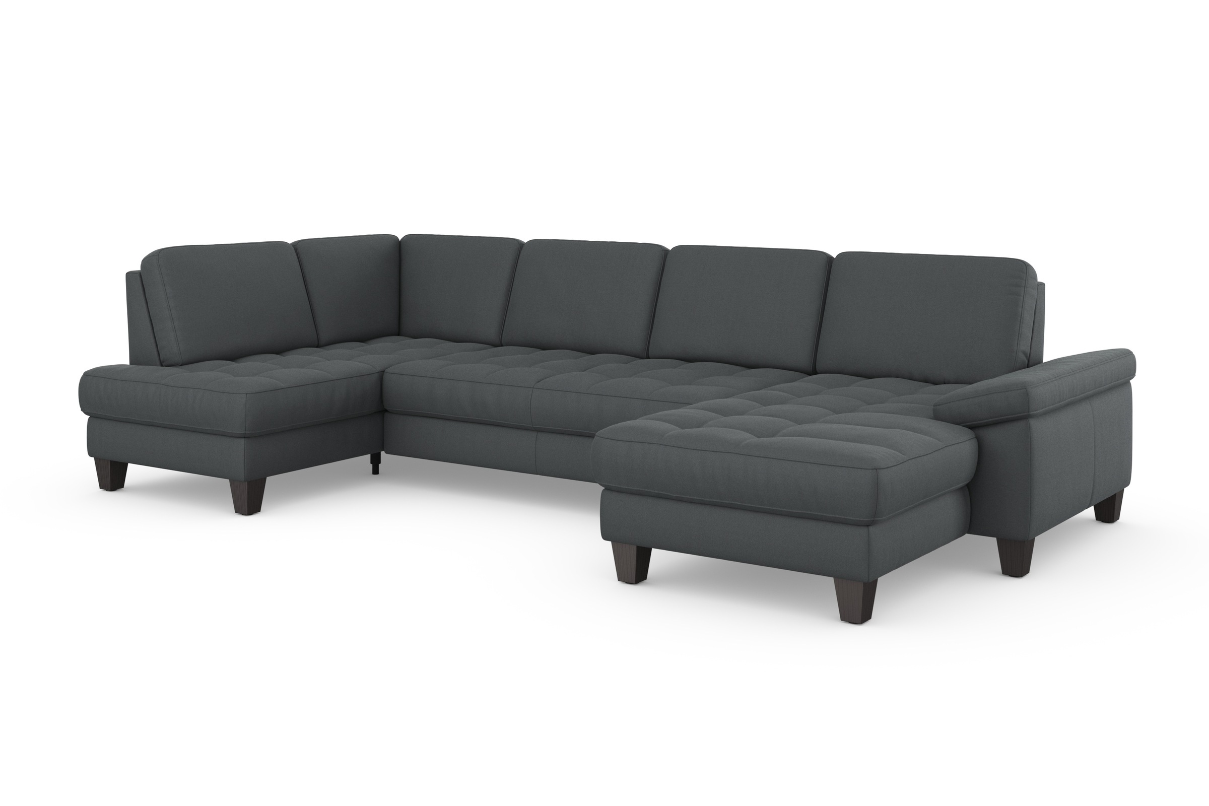sit&more Wohnlandschaft »Westham U-Form«, wahlweise mit Bettfunktion, Bettkasten, Sitztiefenverstellung