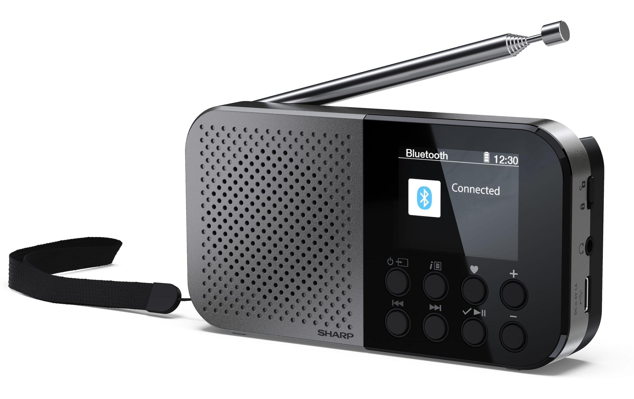 Sharp Digitalradio (DAB+) »DR-P520«, (Bluetooth Digitalradio (DAB+)-FM-Tuner)