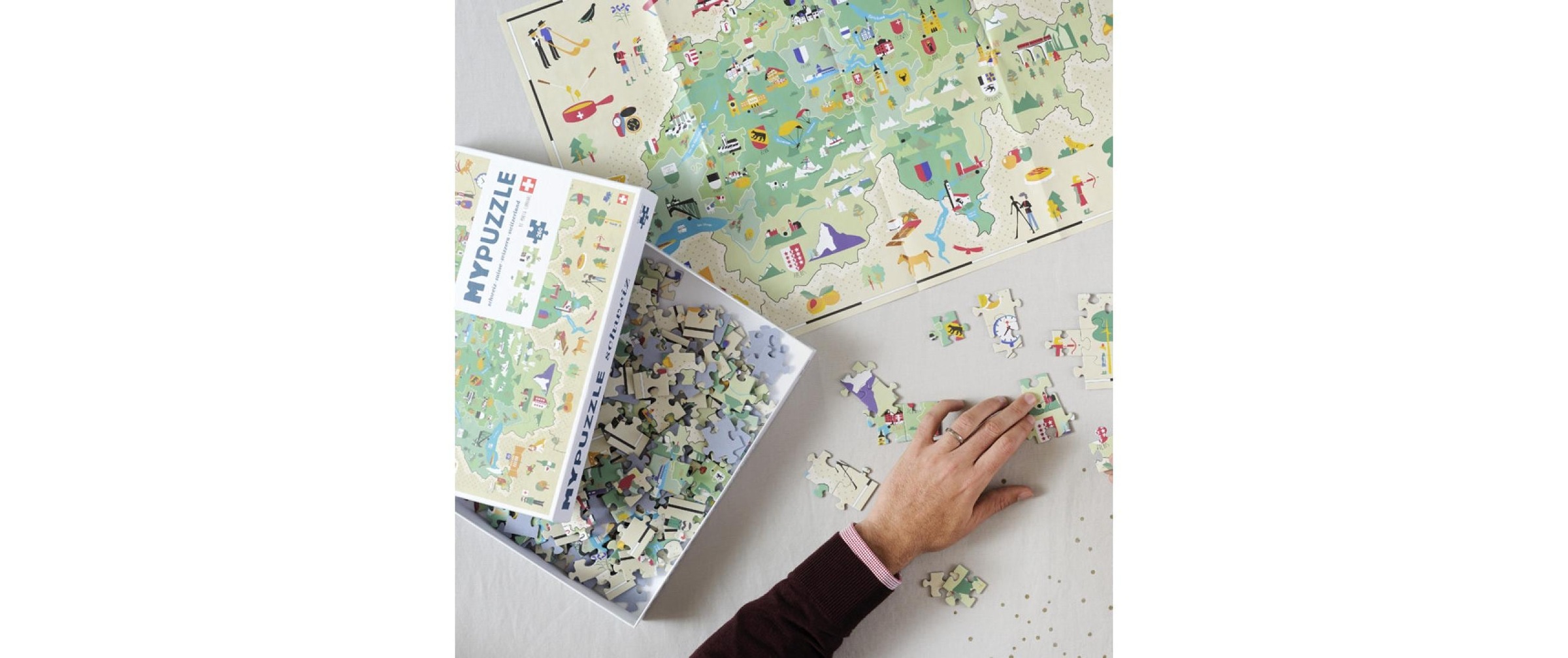 Helvetiq Puzzle »Switzerland«
