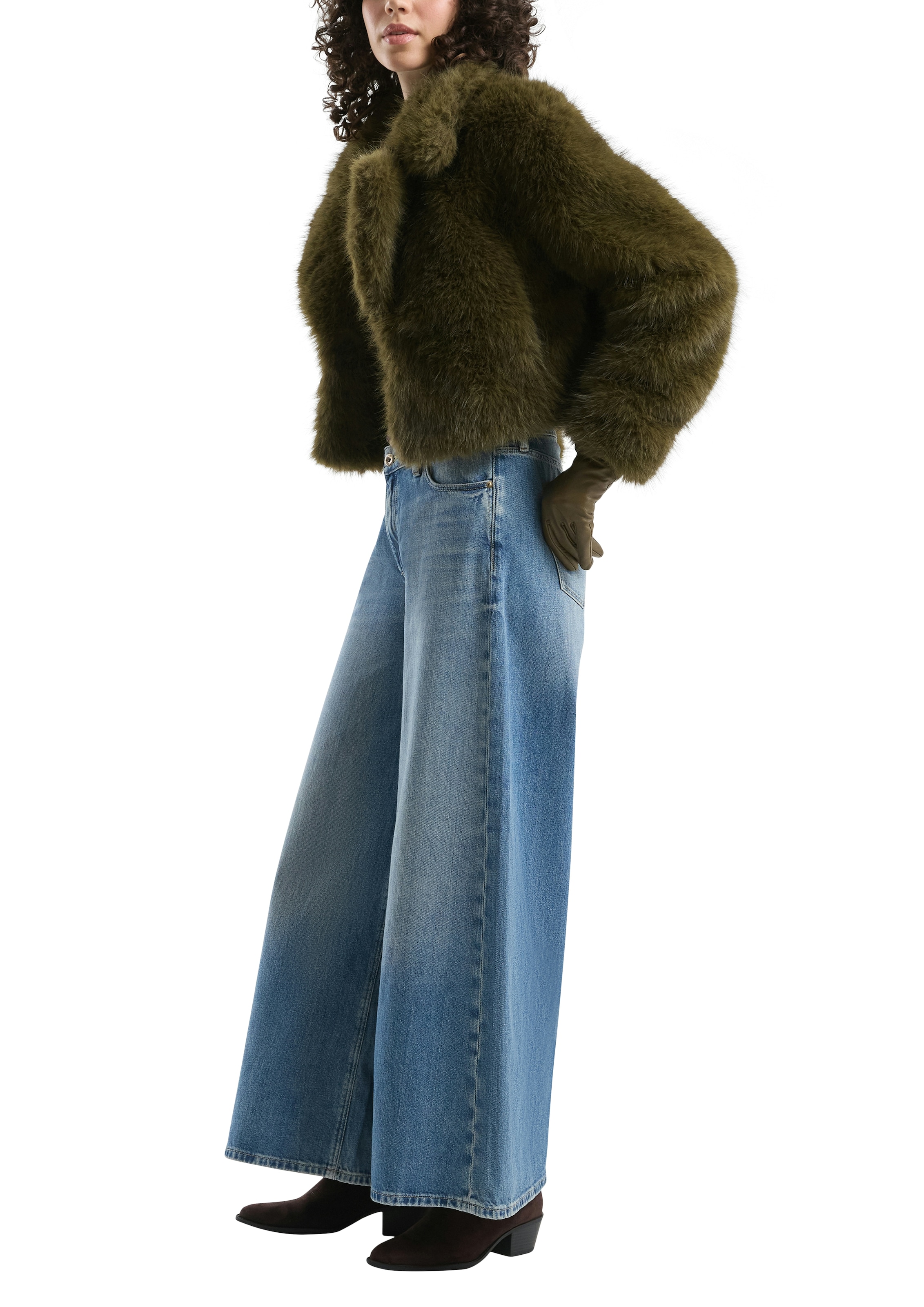 QS Weite Jeans , im Five-Pocket Style
