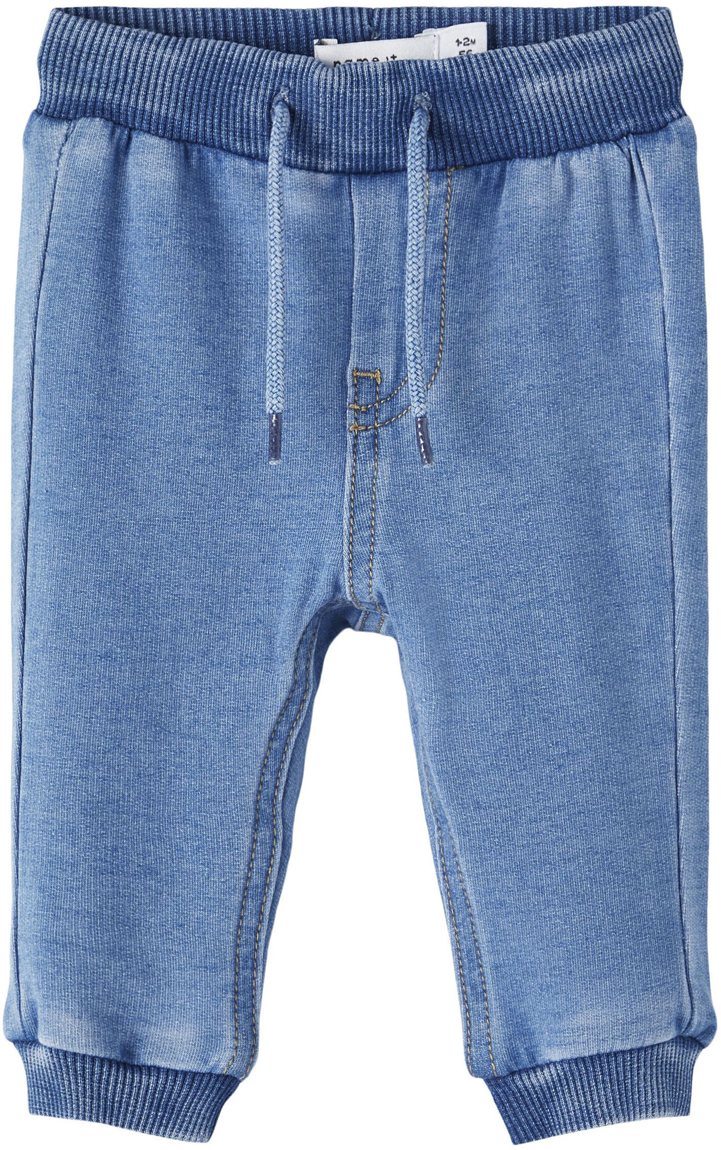 Schlupfjeans »NBNROME BAGGY R SWE JEANS 3773-TR NOOS«, mit Used-Optik