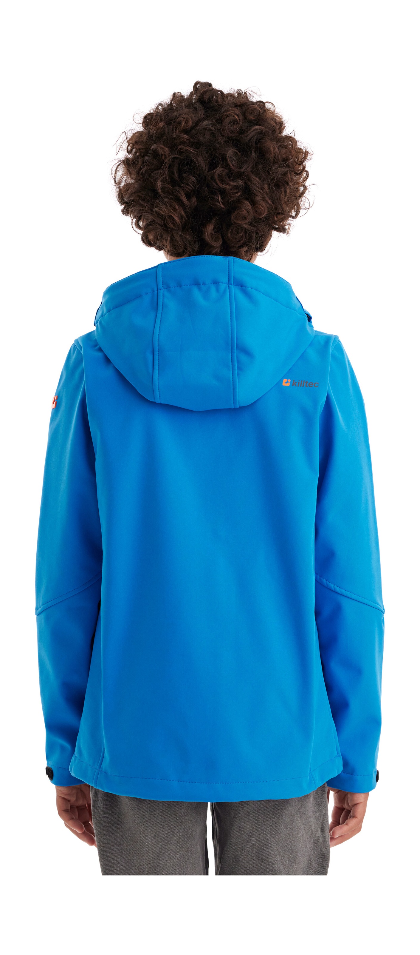 Killtec Softshelljacke »Jungen Softshelljacke«, Wasserabweisende Softshelljacke mit Fleece und verstellbaren Details