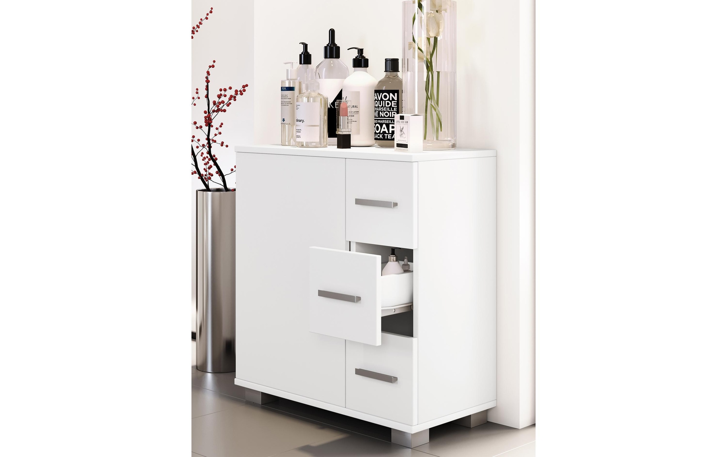 VCM Étagère de salle de bain »Badezimmerregal Zalo XL 60 x 65 cm«