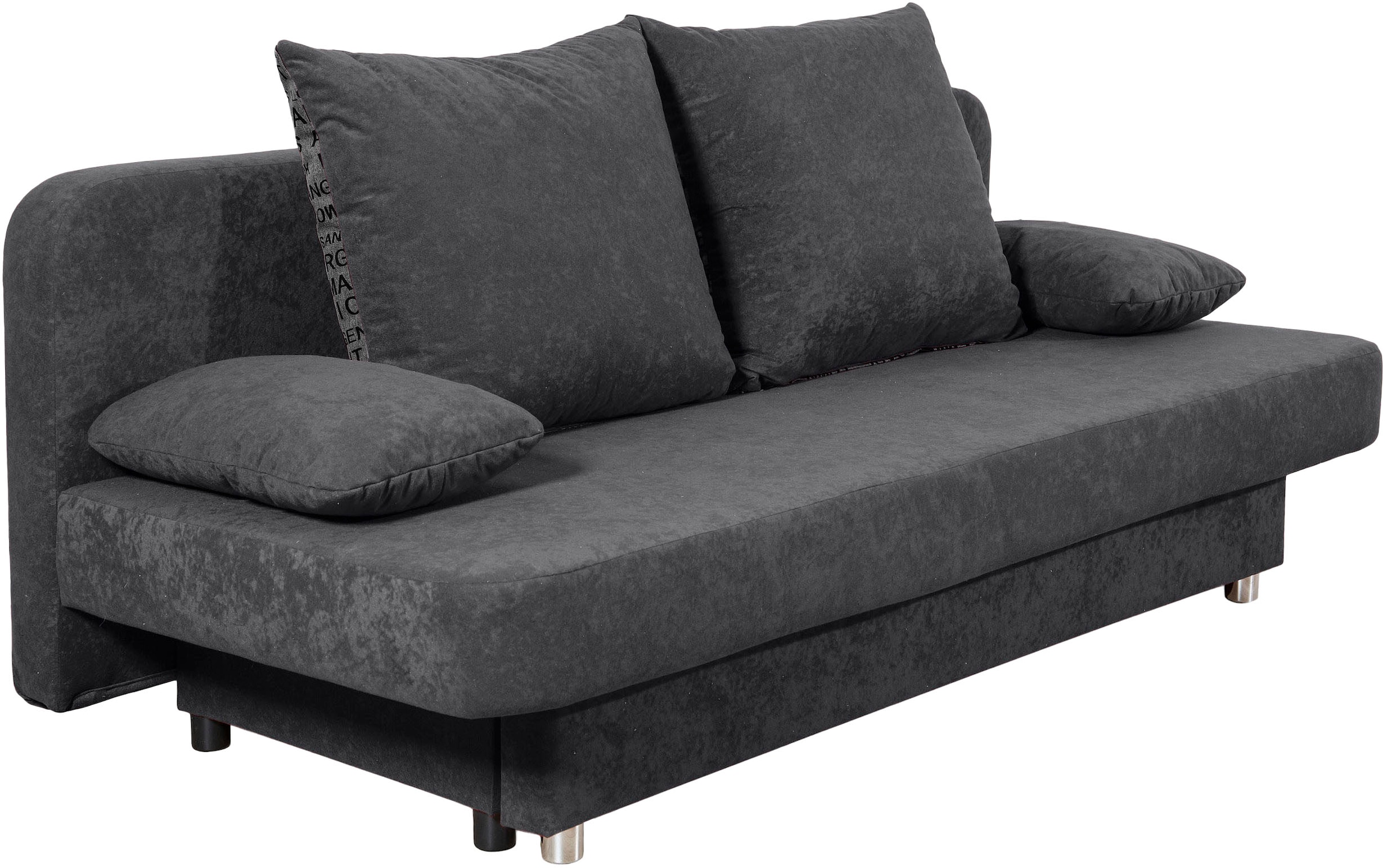 COLLECTION AB Schlafsofa »Ulla inkl. Bettfunktion und Bettkasten«, Schlafsofa,Bettfunktion,Bettkasten,inkl. Rückenkissen,Armlehnekissen