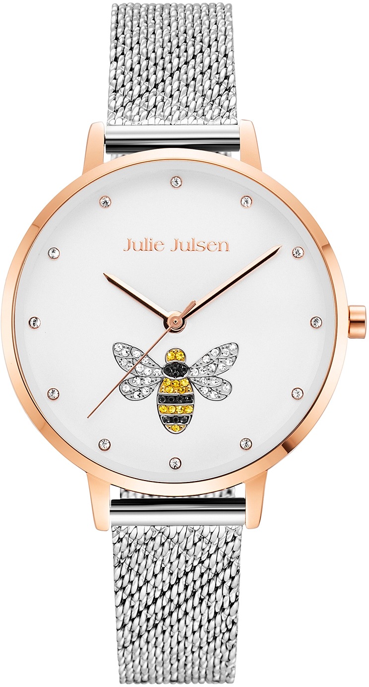 Image of Julie Julsen Quarzuhr »Bee Rosé Silver, JJW1072RGSME« bei Ackermann Versand Schweiz