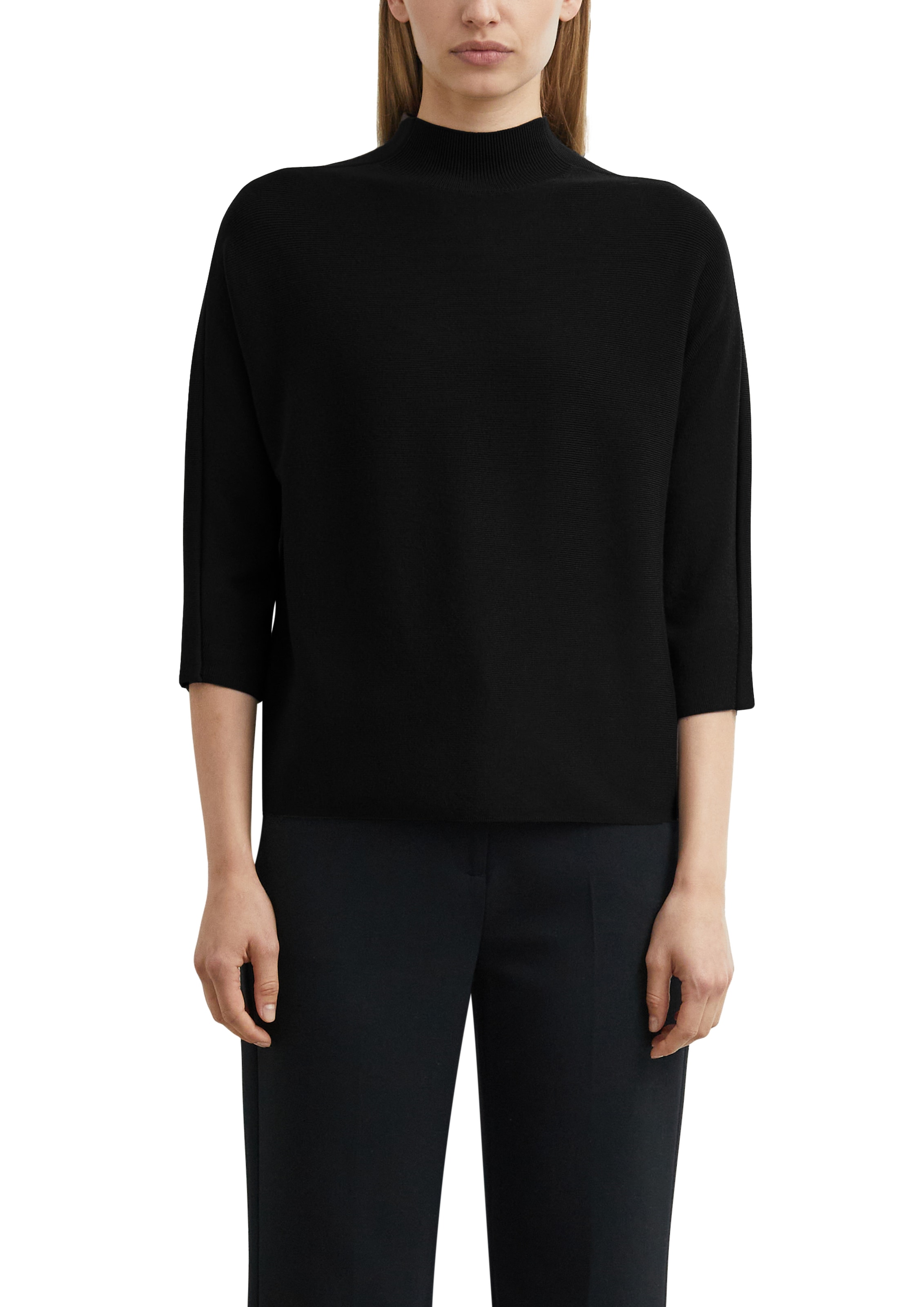Image of Comma Stehkragenpullover 3/4 Ärmel, Viskosemix