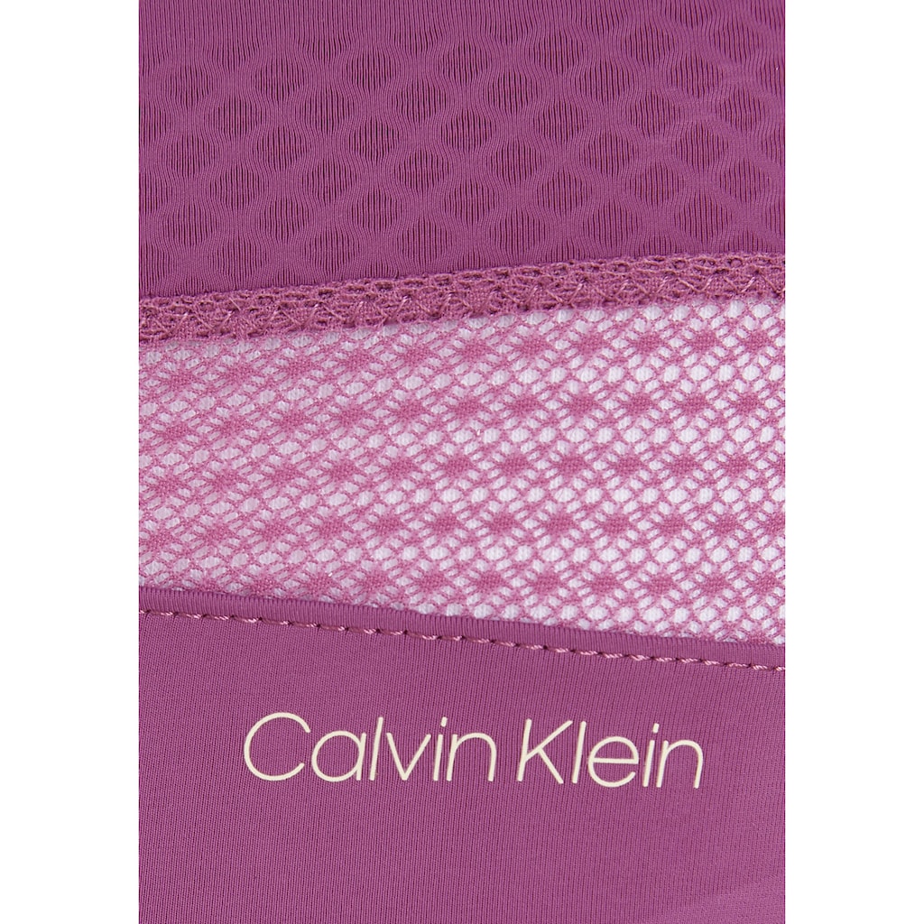 Calvin Klein Underwear Bikinislip »BIKINI«, mit breitem Spitzeneinsatz